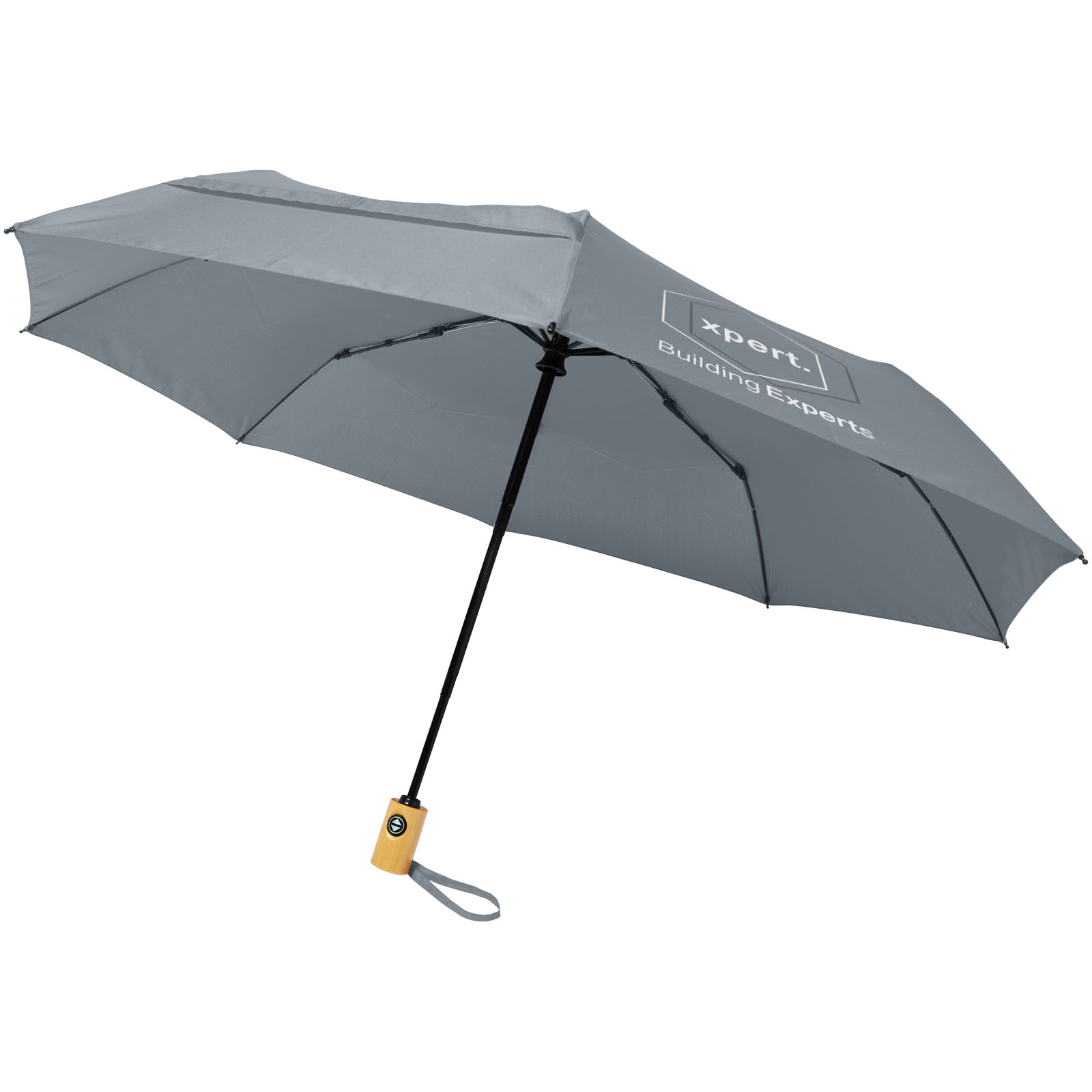 Bo 21″ foldable auto open/close recycled PET umbrella