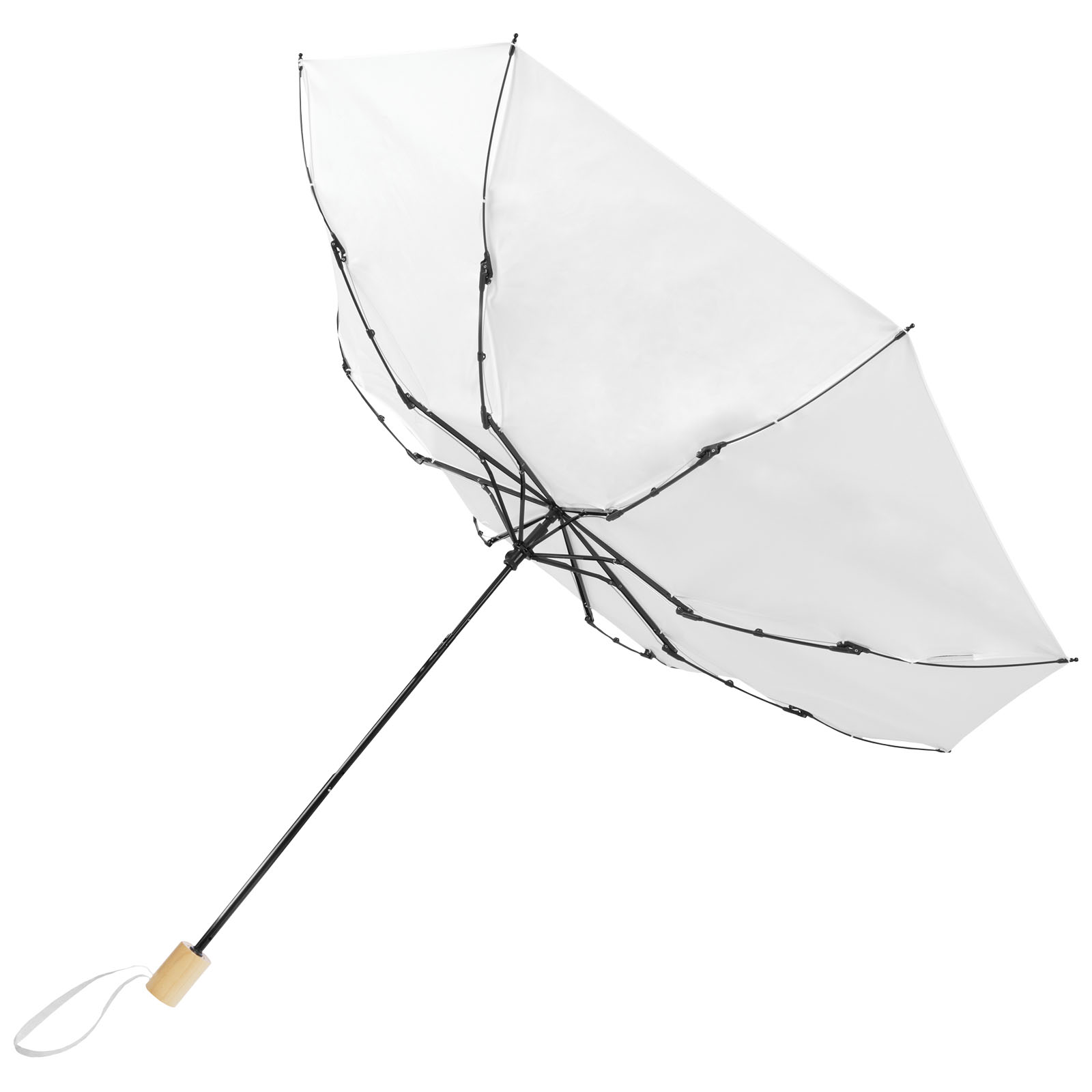 Birgit 21” foldable windproof recycled PET umbrella