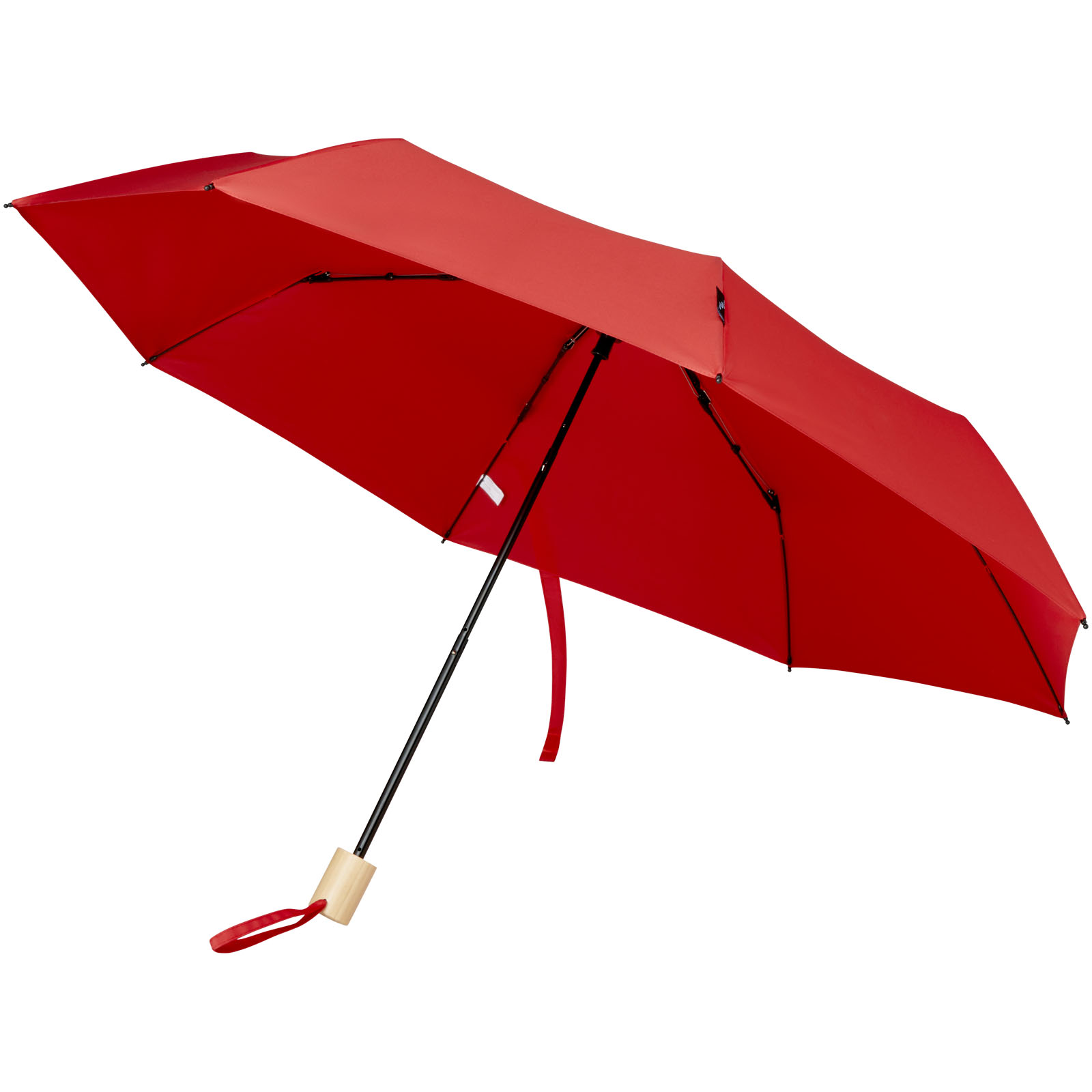Birgit 21” foldable windproof recycled PET umbrella