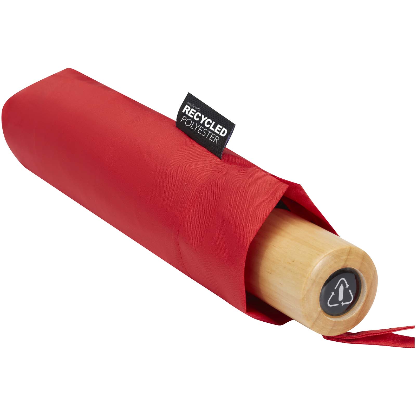 Birgit 21” foldable windproof recycled PET umbrella