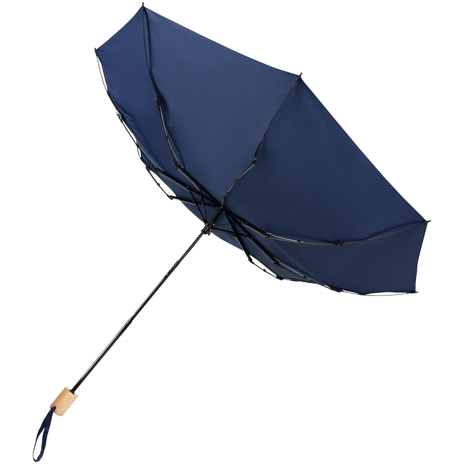 Birgit 21” foldable windproof recycled PET umbrella