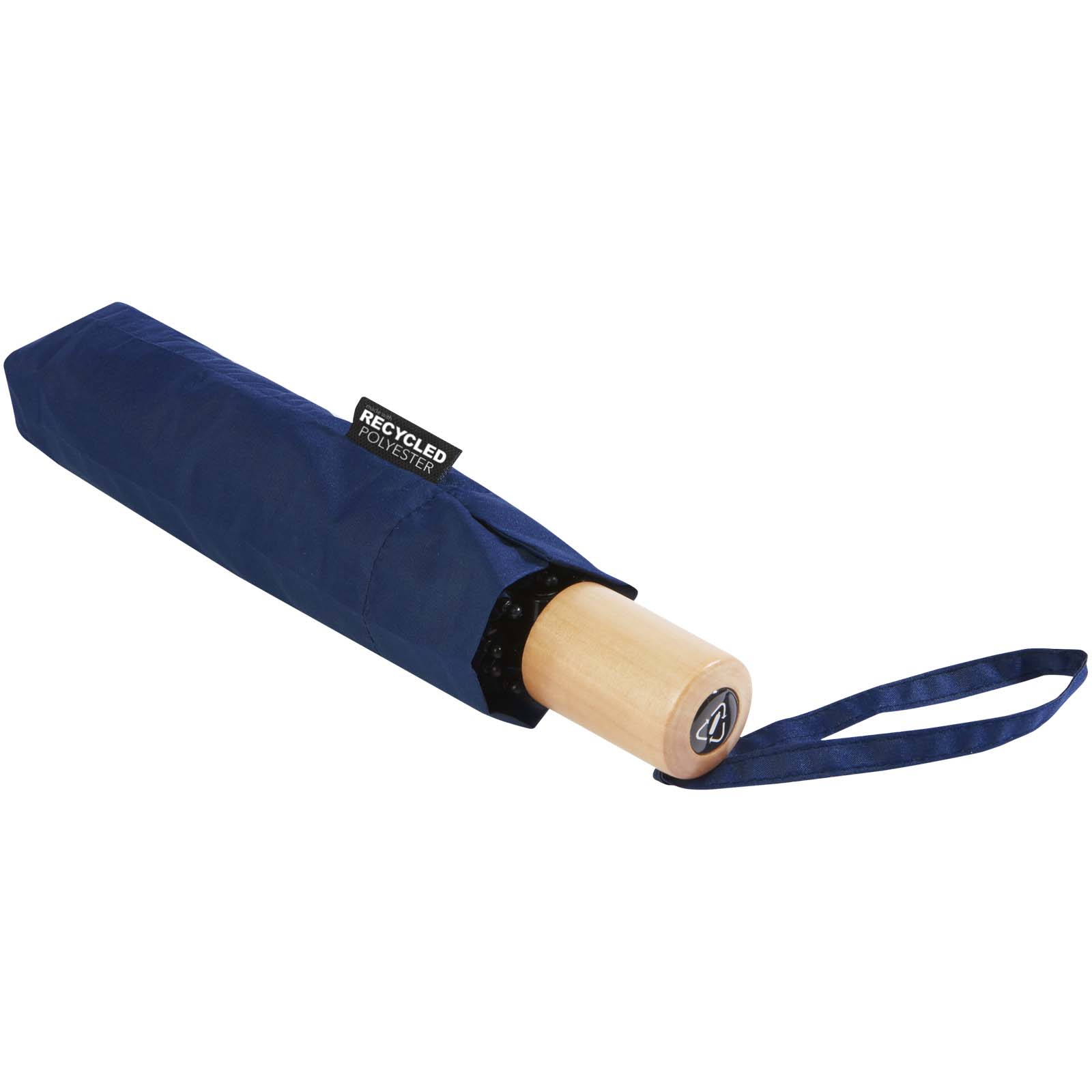 Birgit 21” foldable windproof recycled PET umbrella