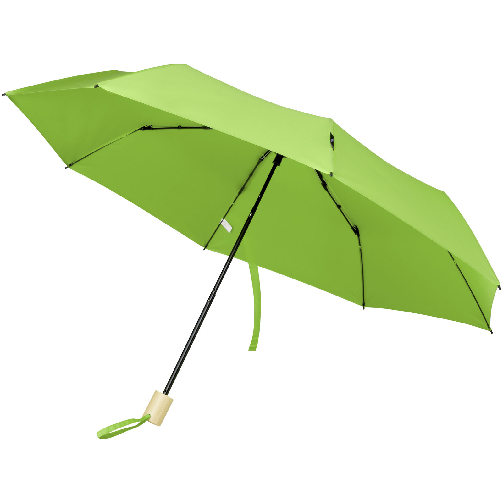 Birgit 21” foldable windproof recycled PET umbrella