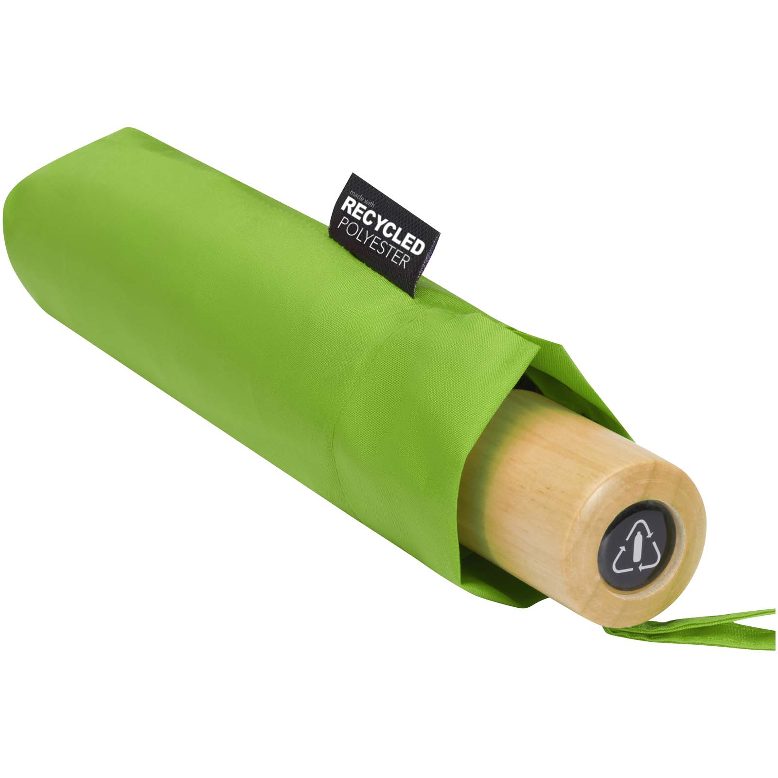 Birgit 21” foldable windproof recycled PET umbrella