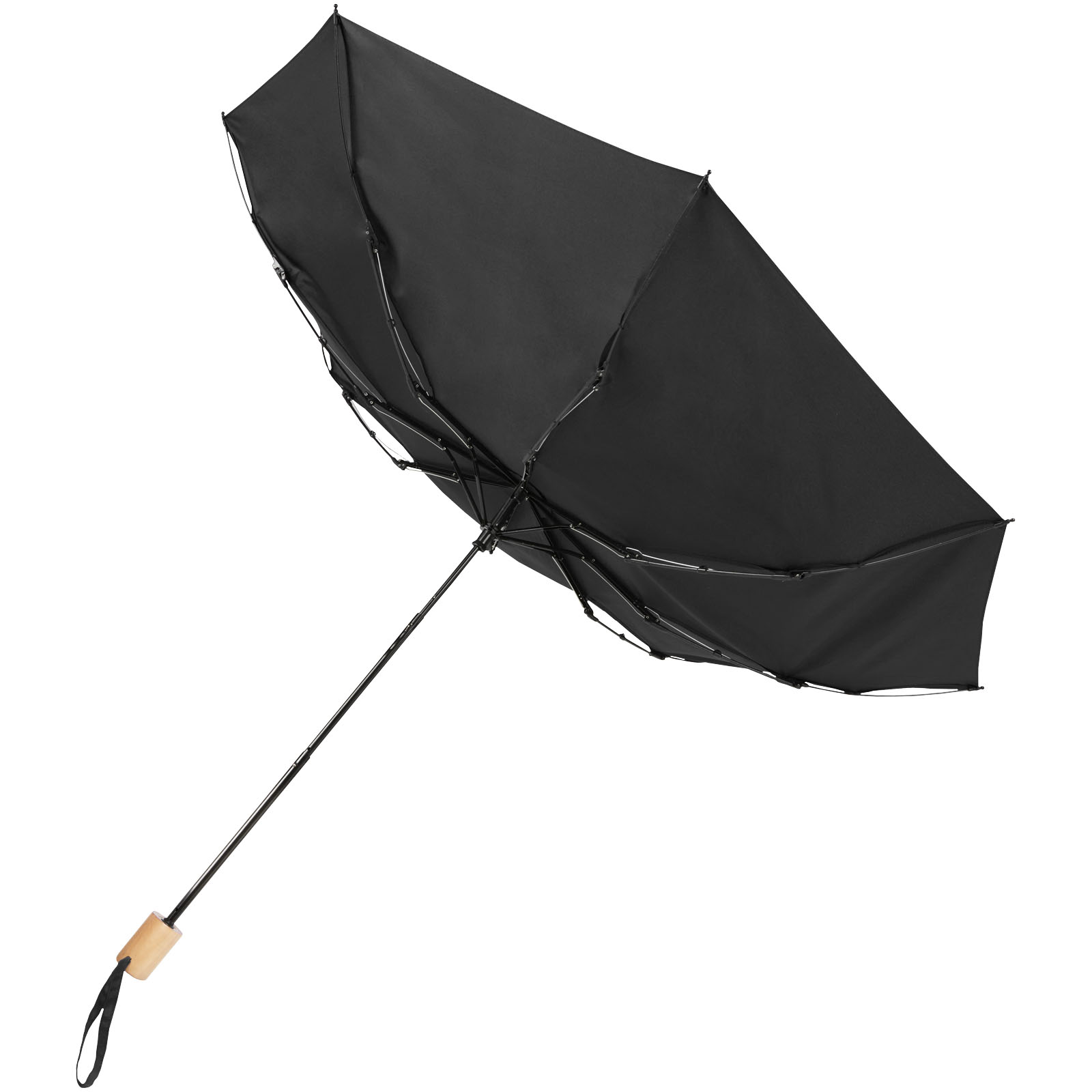 Birgit 21” foldable windproof recycled PET umbrella