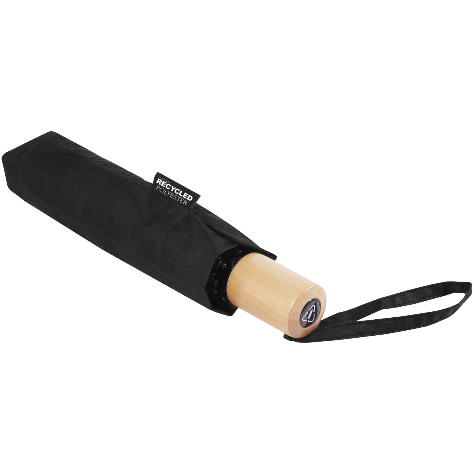 Birgit 21” foldable windproof recycled PET umbrella
