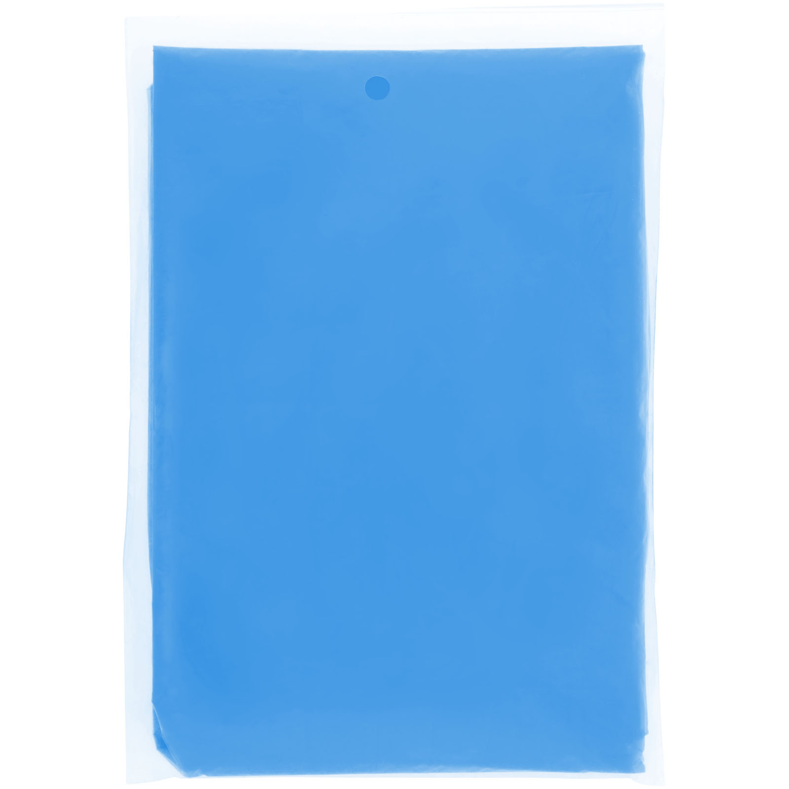 Mayan recycled plastic disposable rain poncho with storage pouch