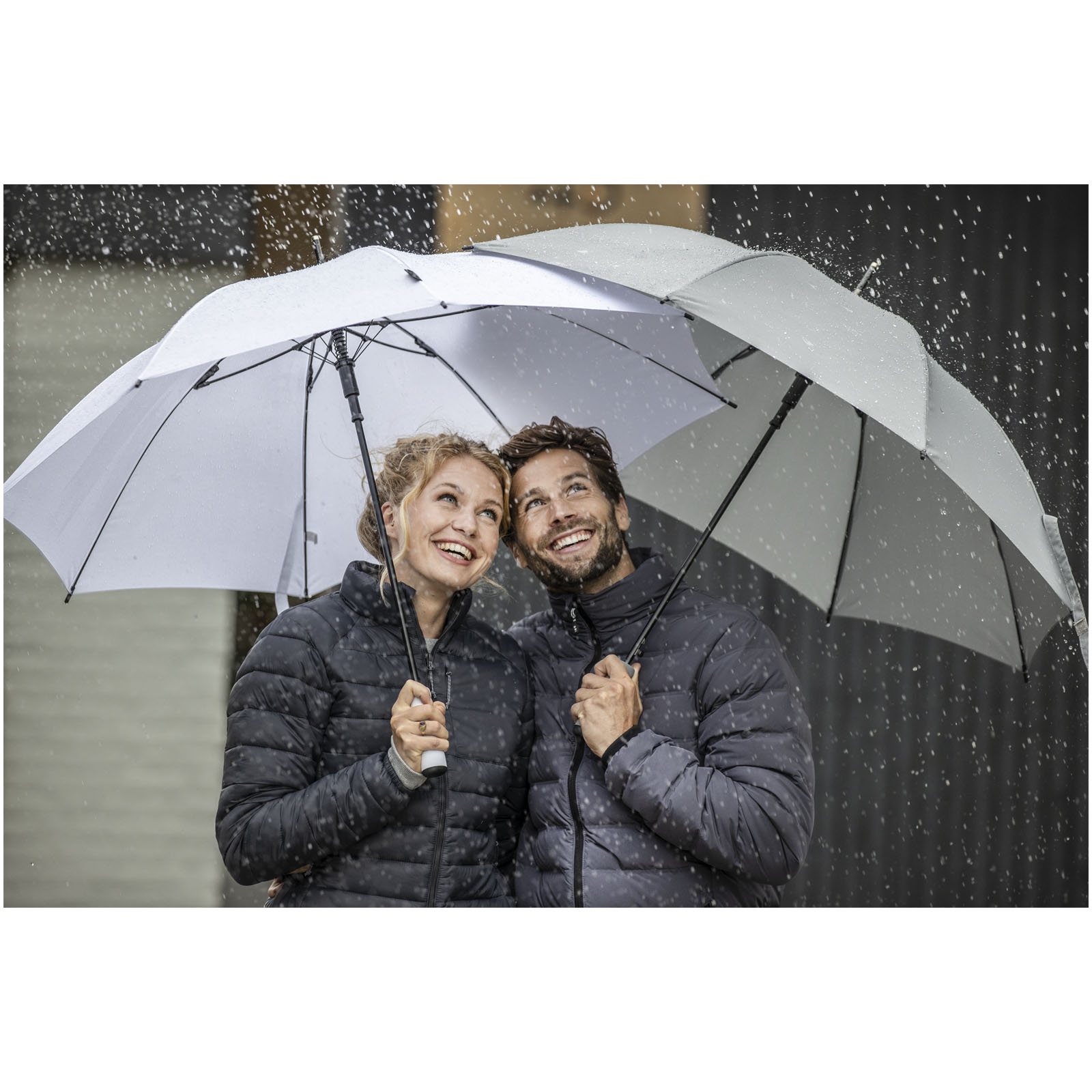 Niel 23″ auto open recycled PET umbrella