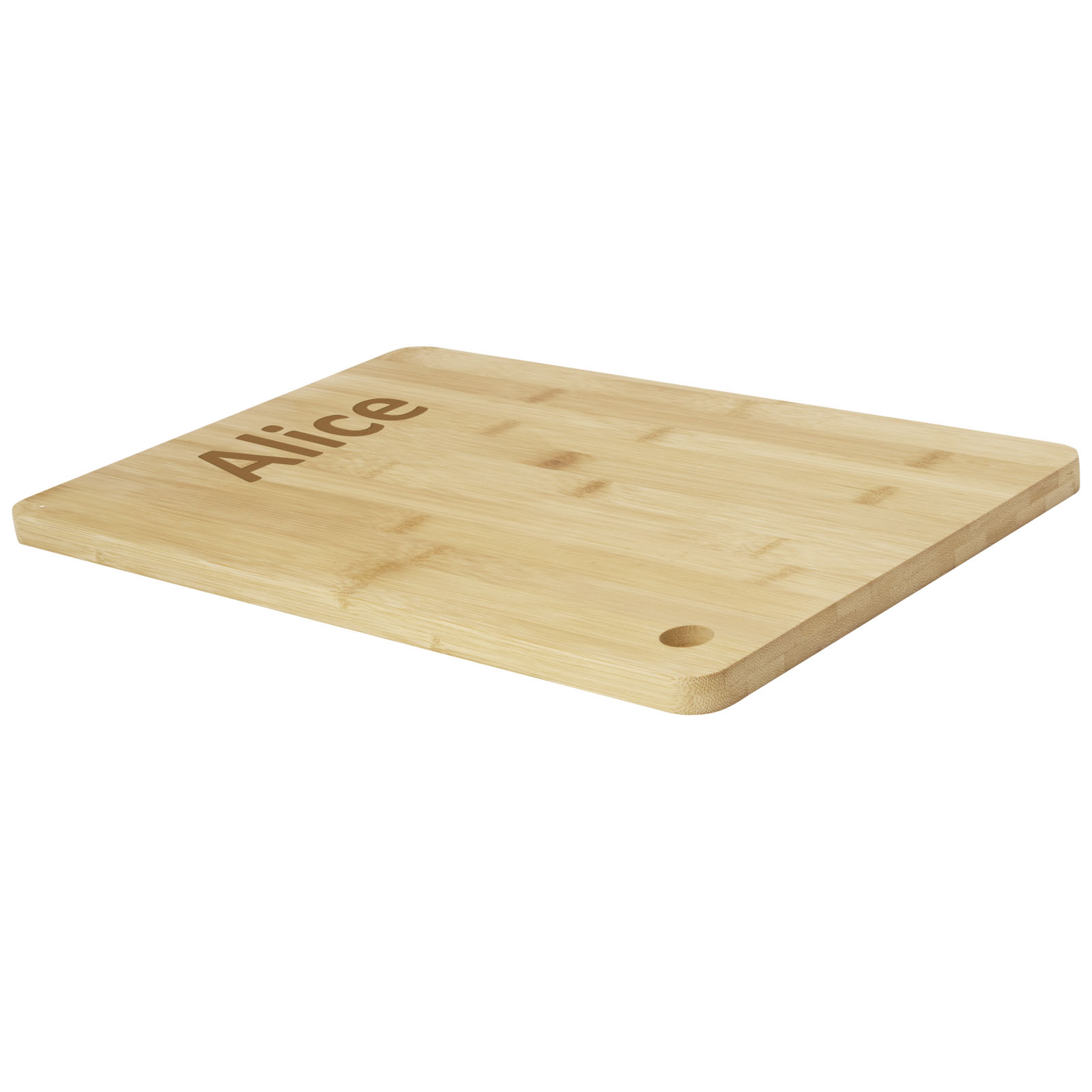 Harp bamboo cutting board