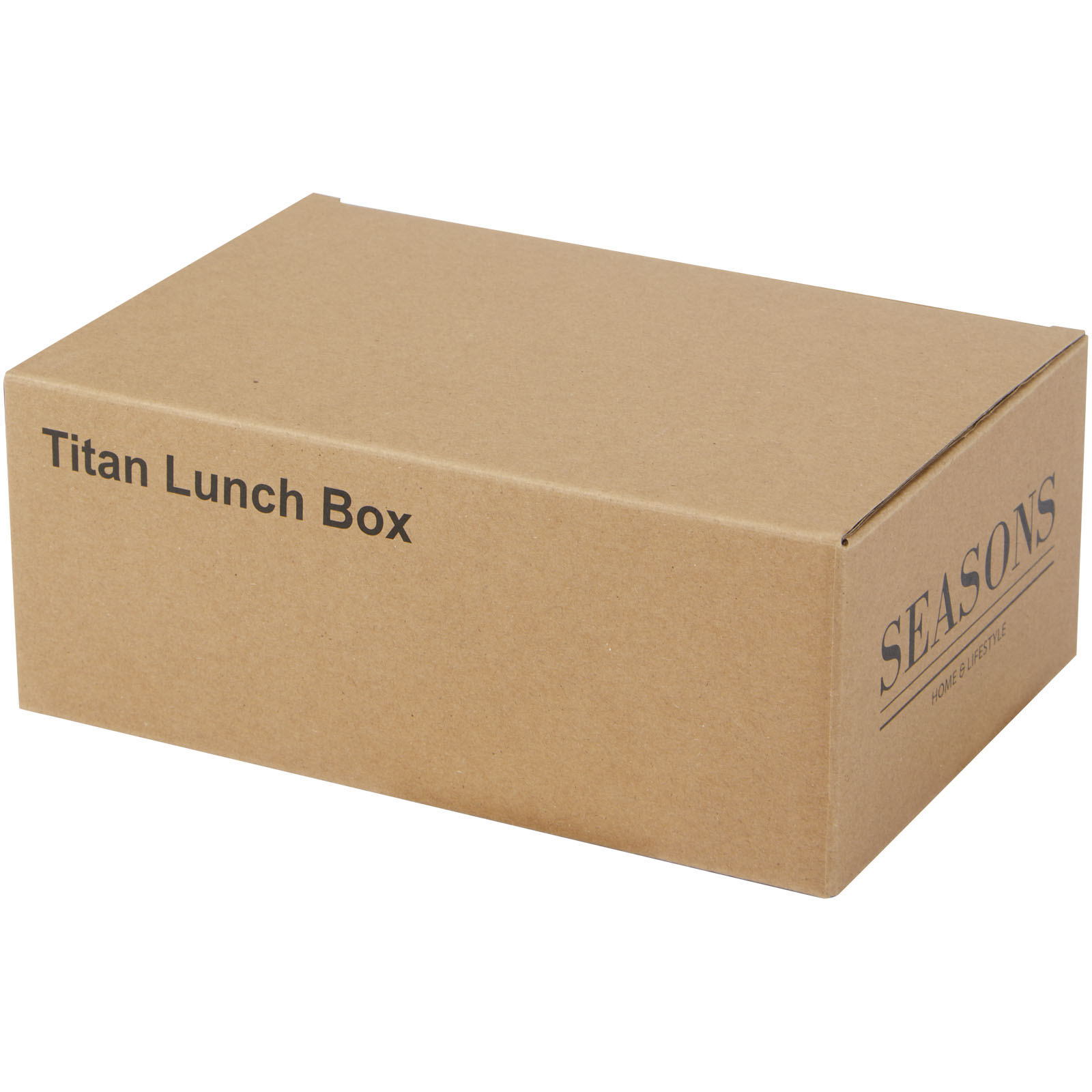 Titan 750 ml recycled stainless steel lunch box