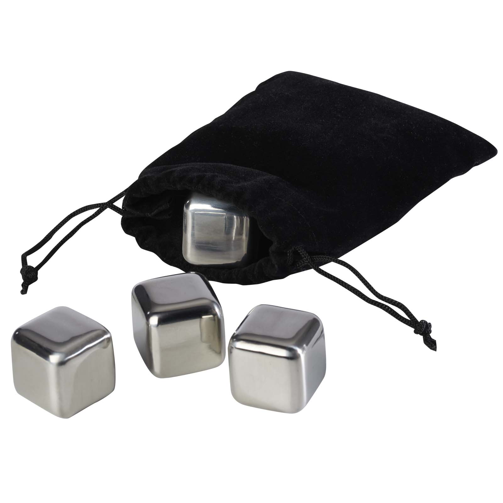 Froz stainless steel ice cubes set
