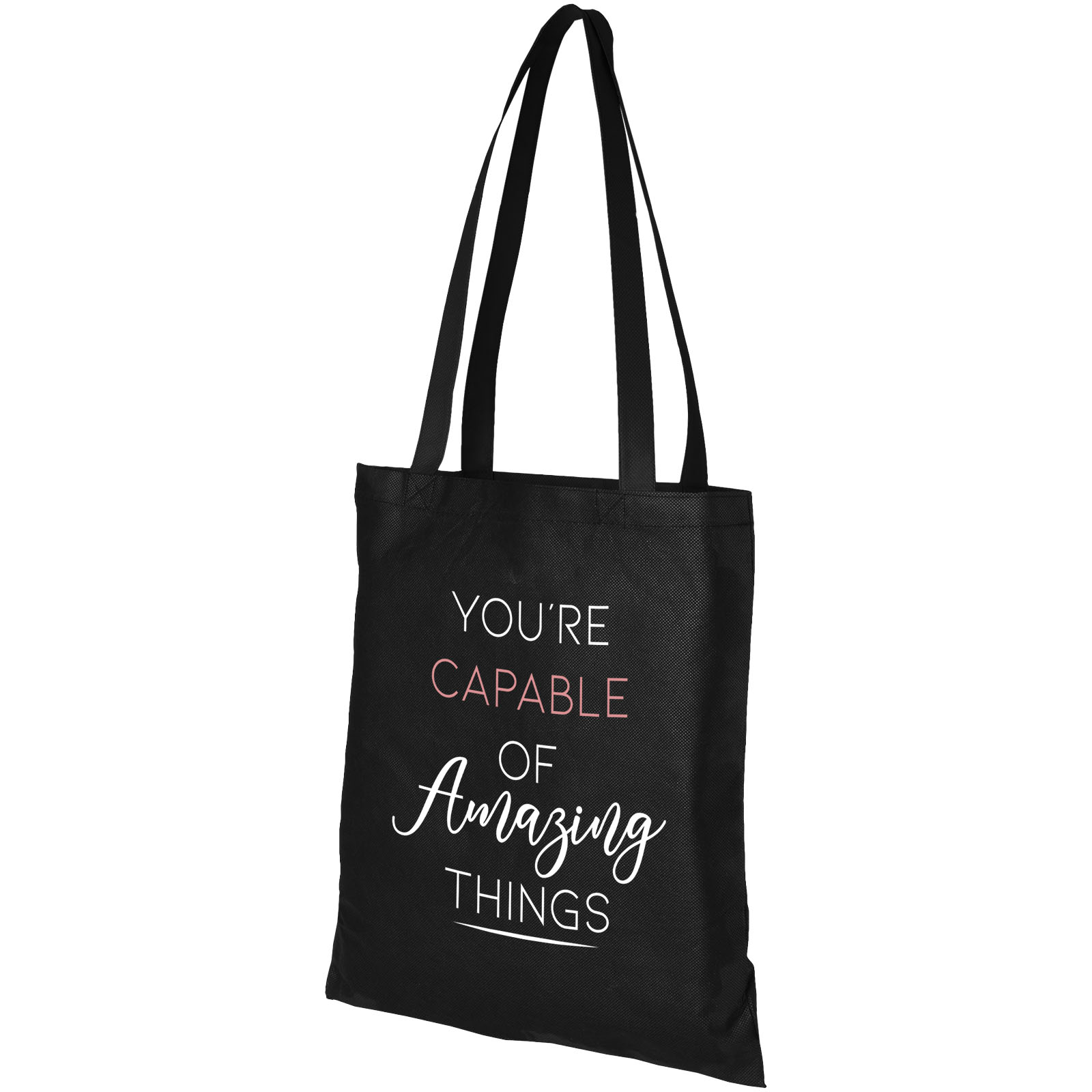 Zeus large non-woven convention tote bag 6L