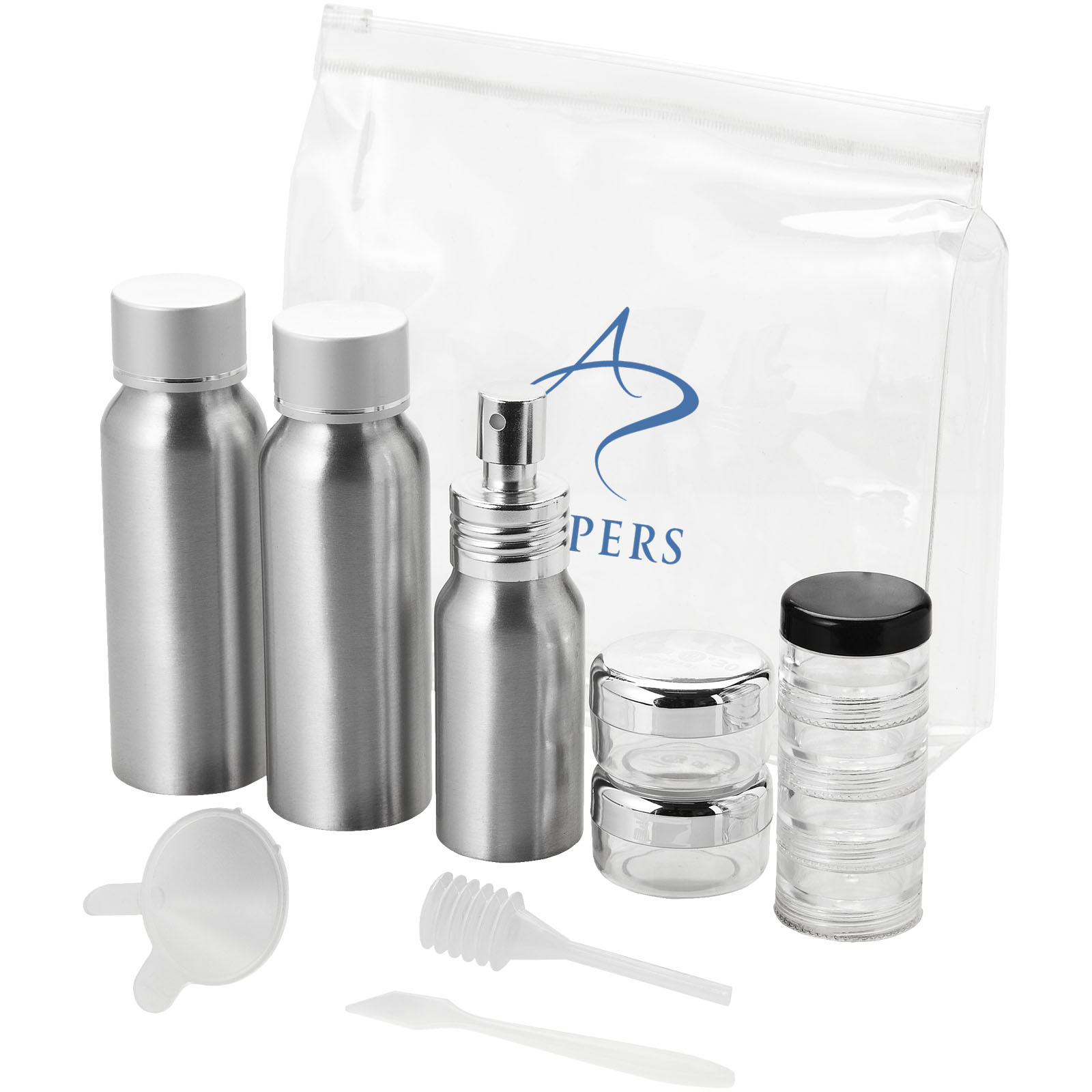 Traveler airline approved travel bottle set