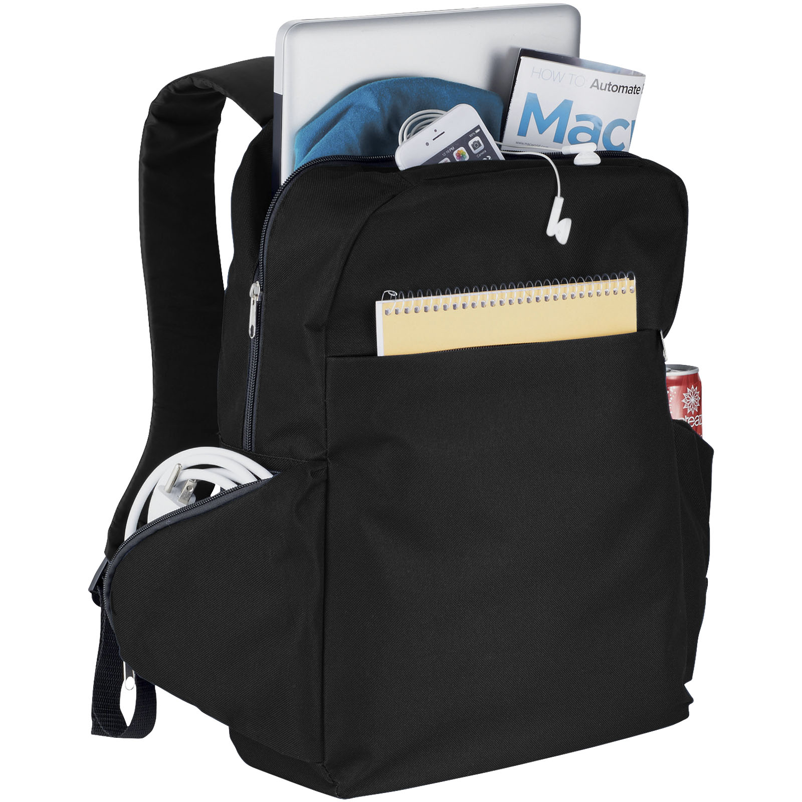 Slim 15″ laptop backpack 15L