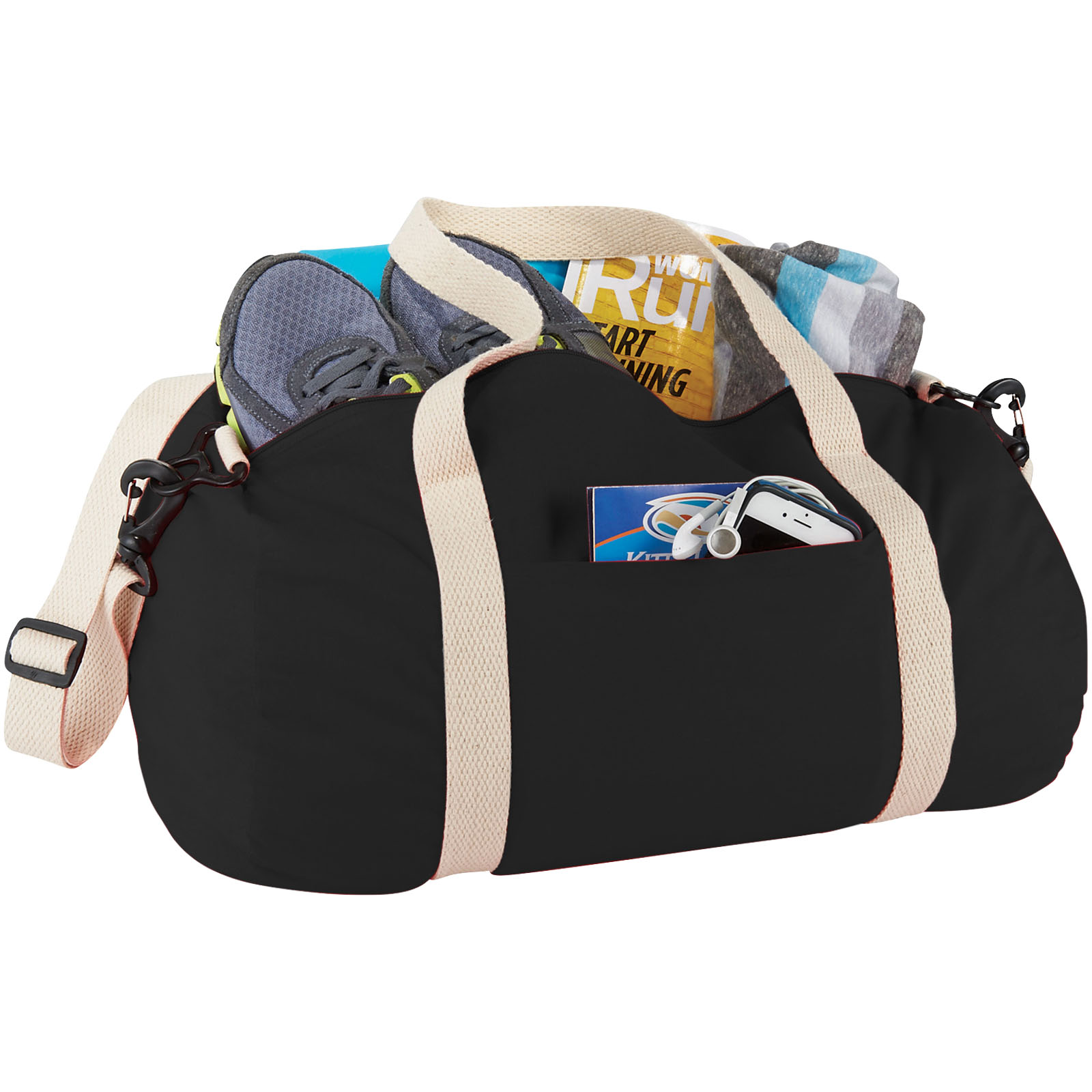 Cochichuate cotton barrel duffel bag 25L