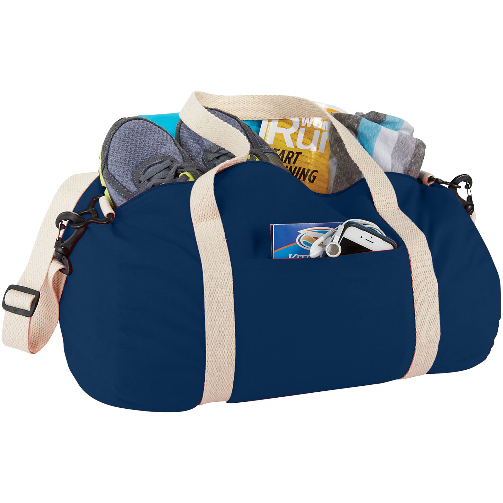 Cochichuate cotton barrel duffel bag 25L