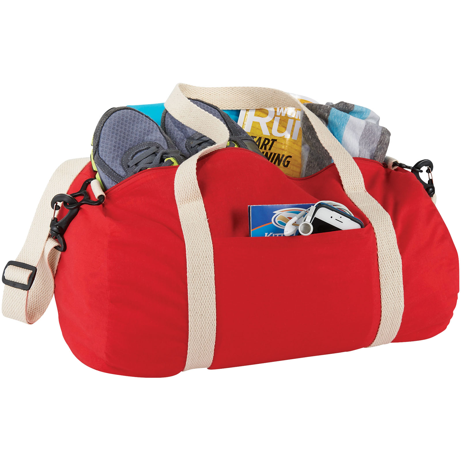 Cochichuate cotton barrel duffel bag 25L
