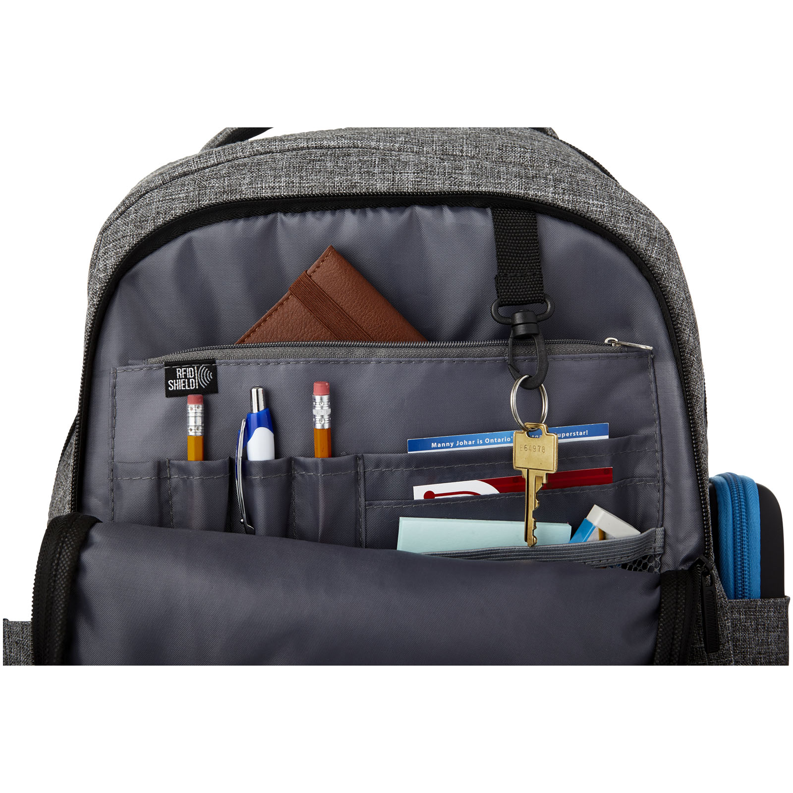 Vault RFID 15″ laptop backpack 16L