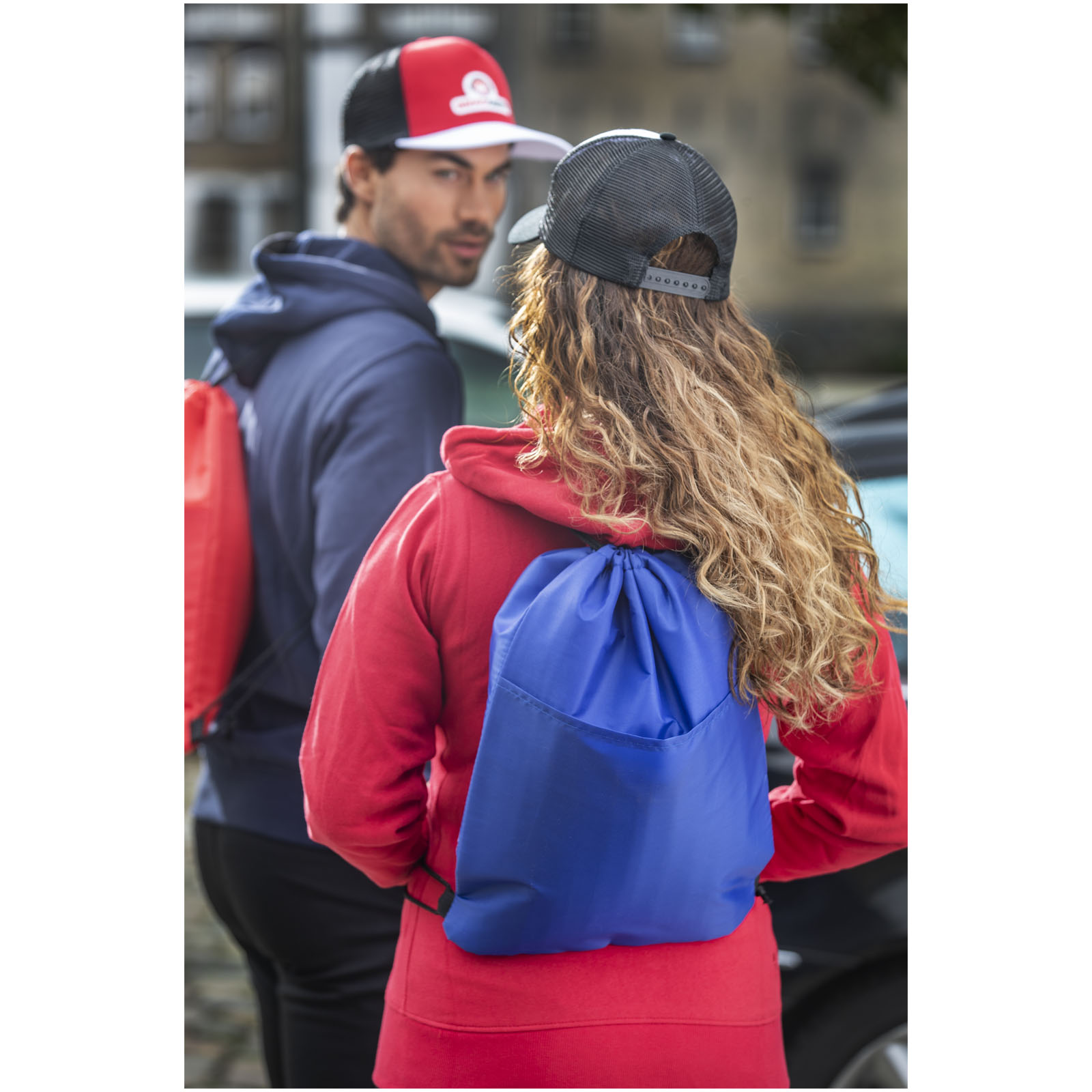 Oriole 12-can drawstring cooler bag 5L
