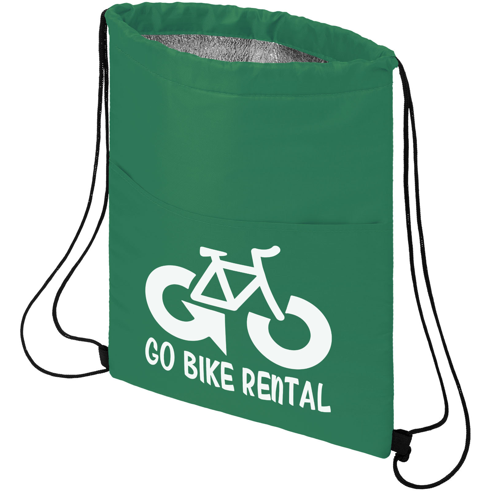 Oriole 12-can drawstring cooler bag 5L