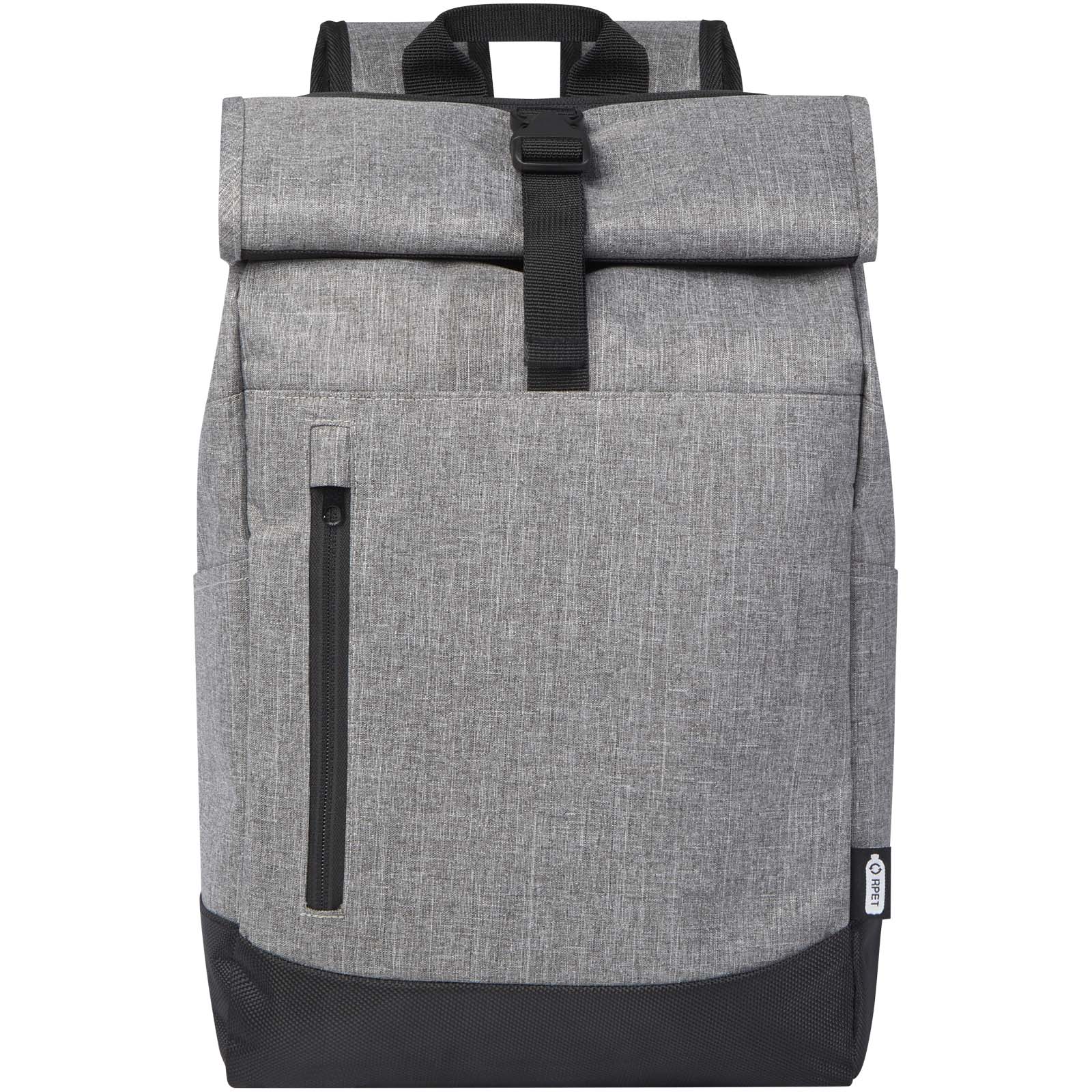 Libra 15.6″ GRS recycled roll-up laptop backpack 12L