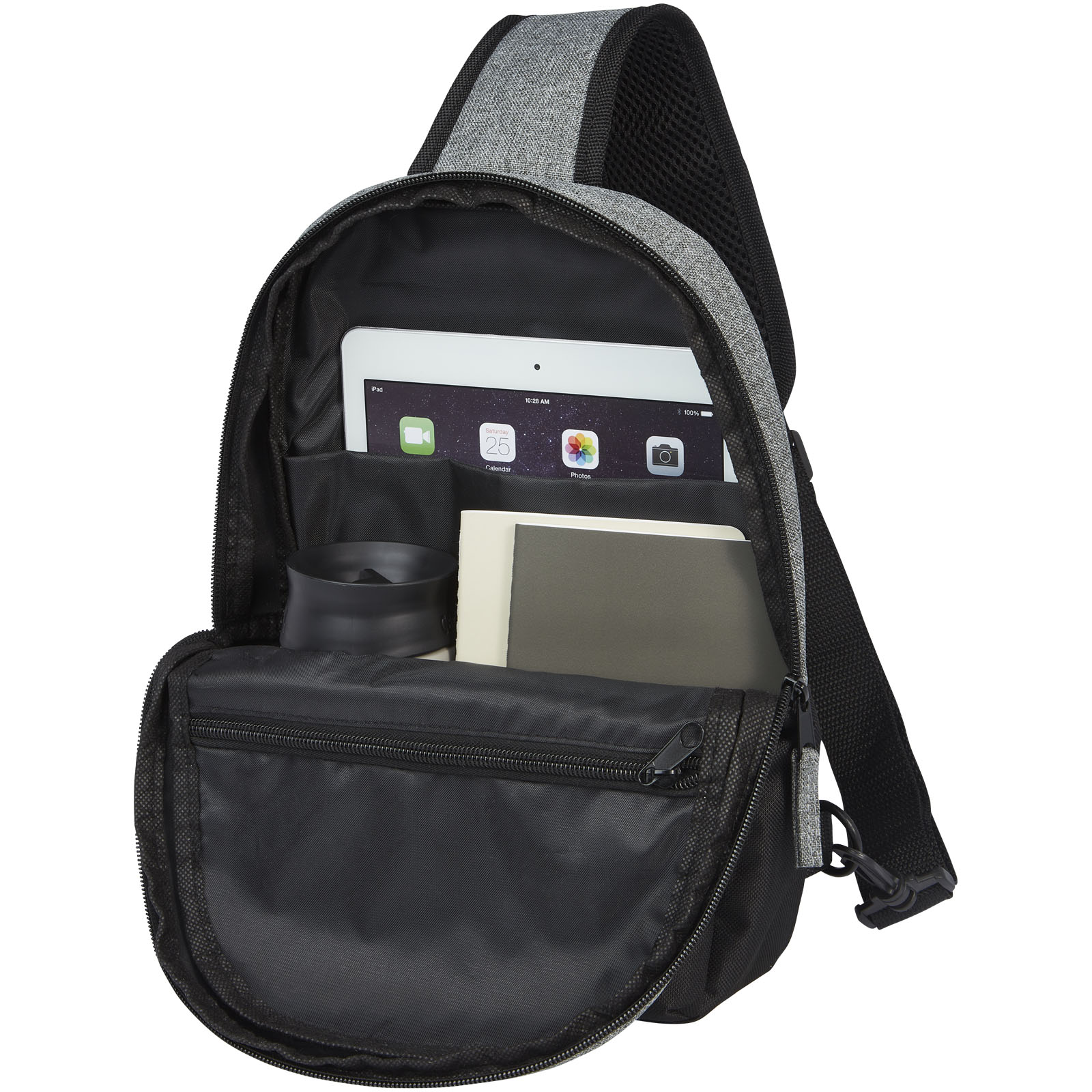 Reclaim GRS recycled two-tone sling 3.5L