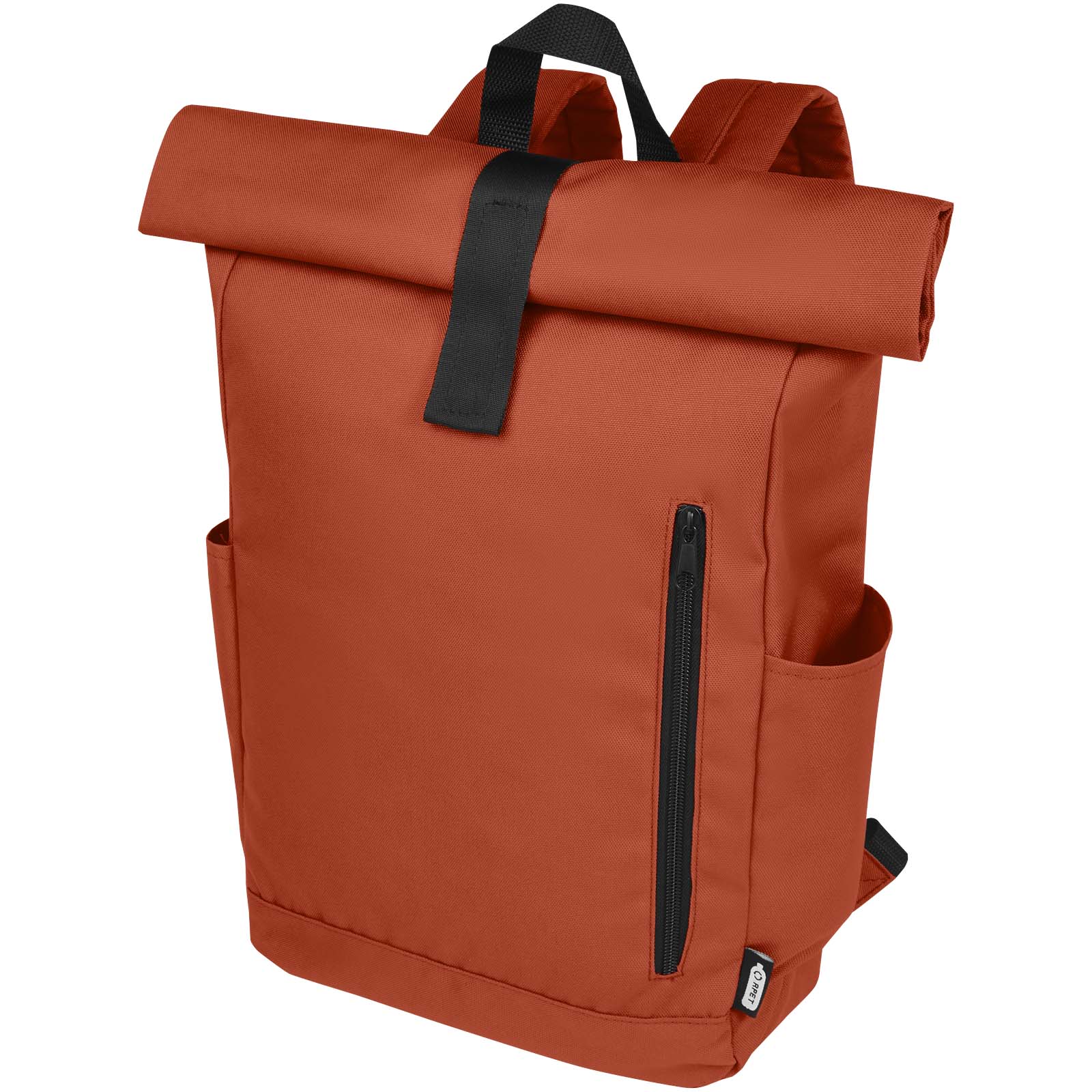 Byron 15.6″ GRS RPET roll-top backpack 18L