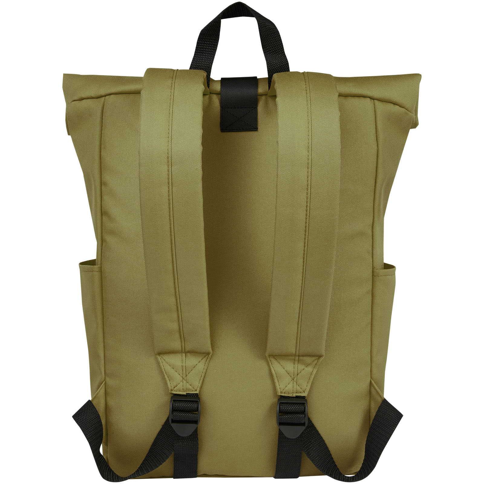Byron 15.6″ GRS RPET roll-top backpack 18L