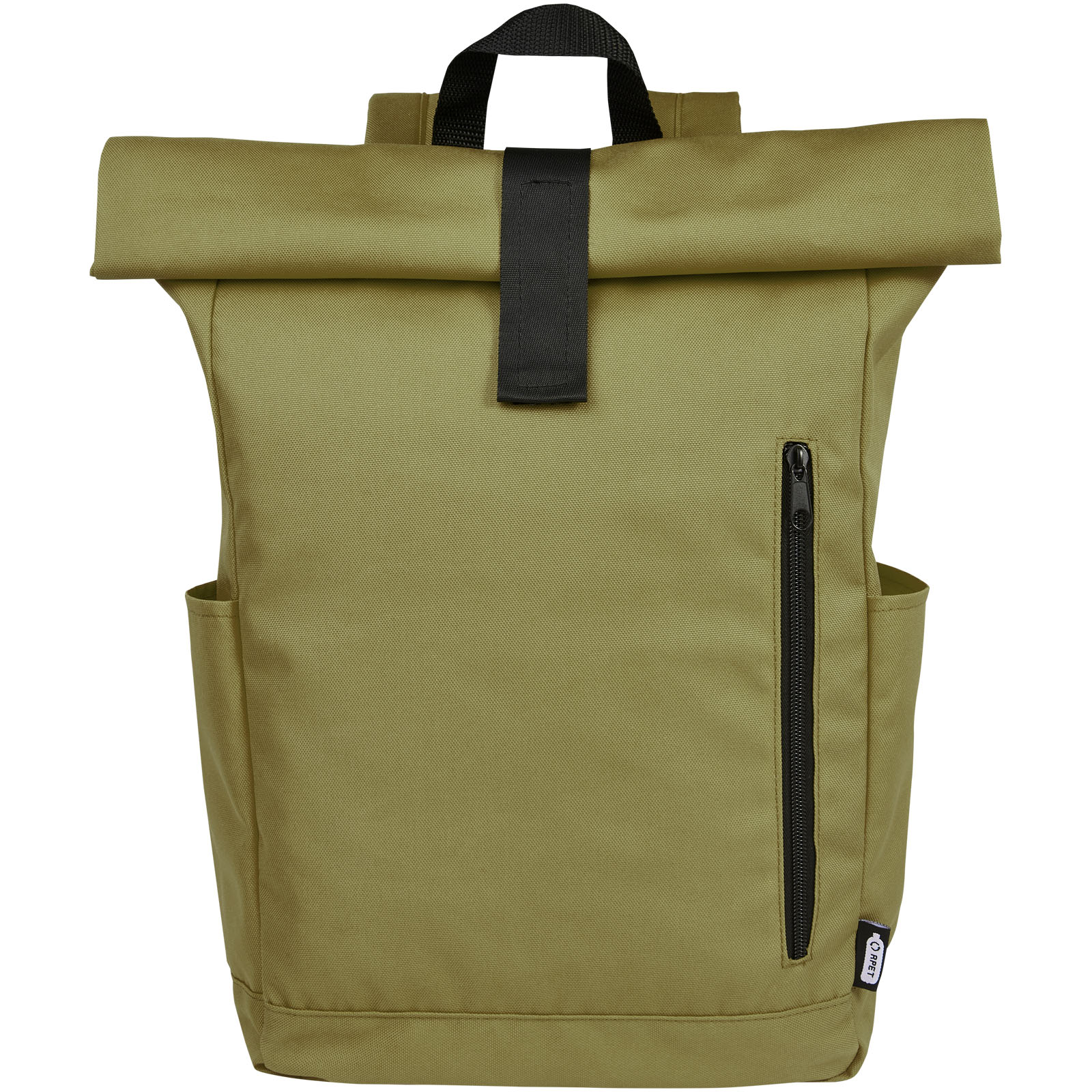 Byron 15.6″ GRS RPET roll-top backpack 18L