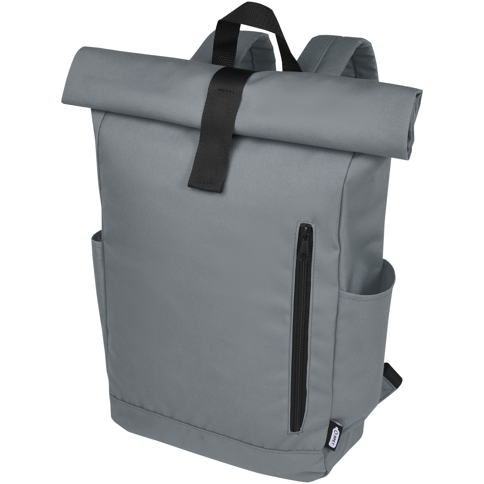 Byron 15.6″ GRS RPET roll-top backpack 18L