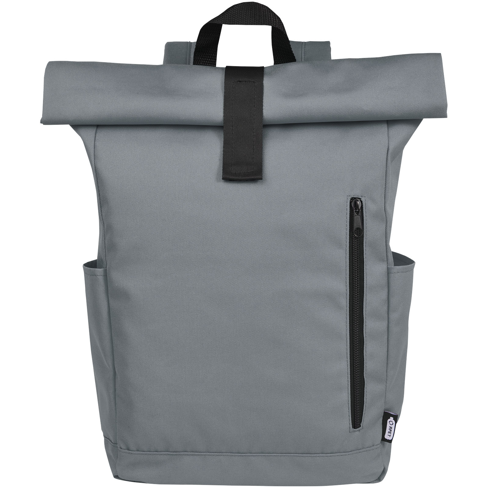 Byron 15.6″ GRS RPET roll-top backpack 18L