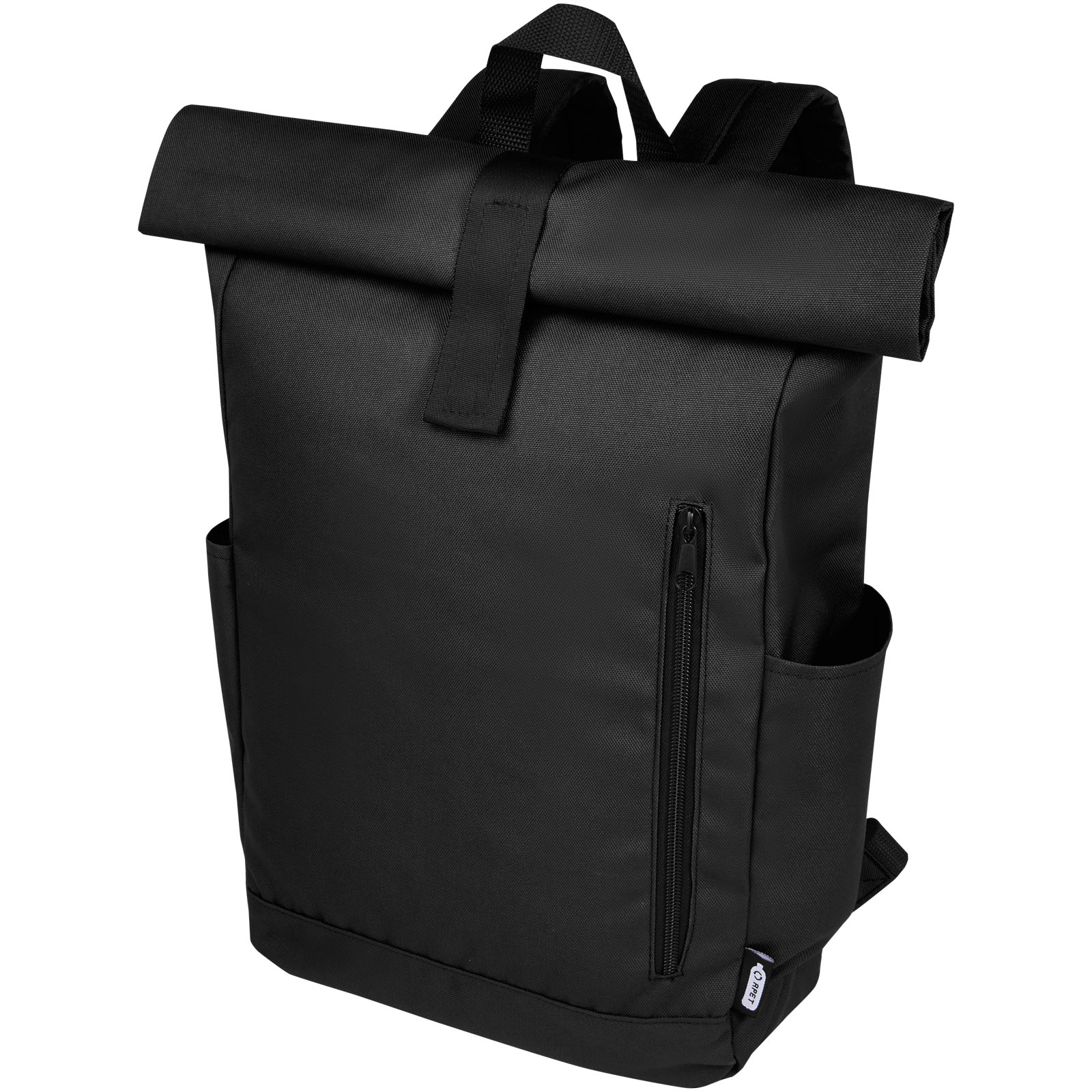 Byron 15.6″ GRS RPET roll-top backpack 18L