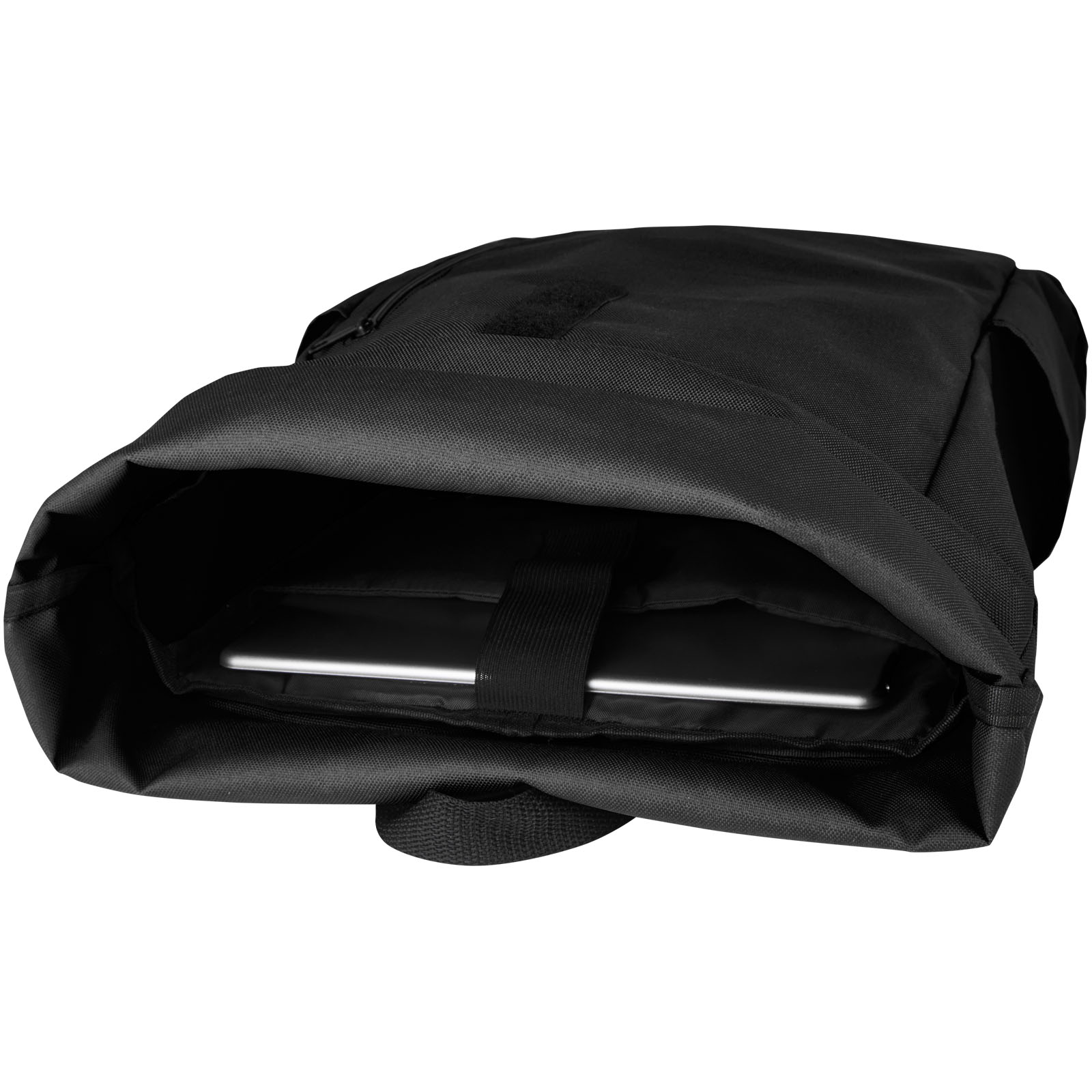 Byron 15.6″ GRS RPET roll-top backpack 18L