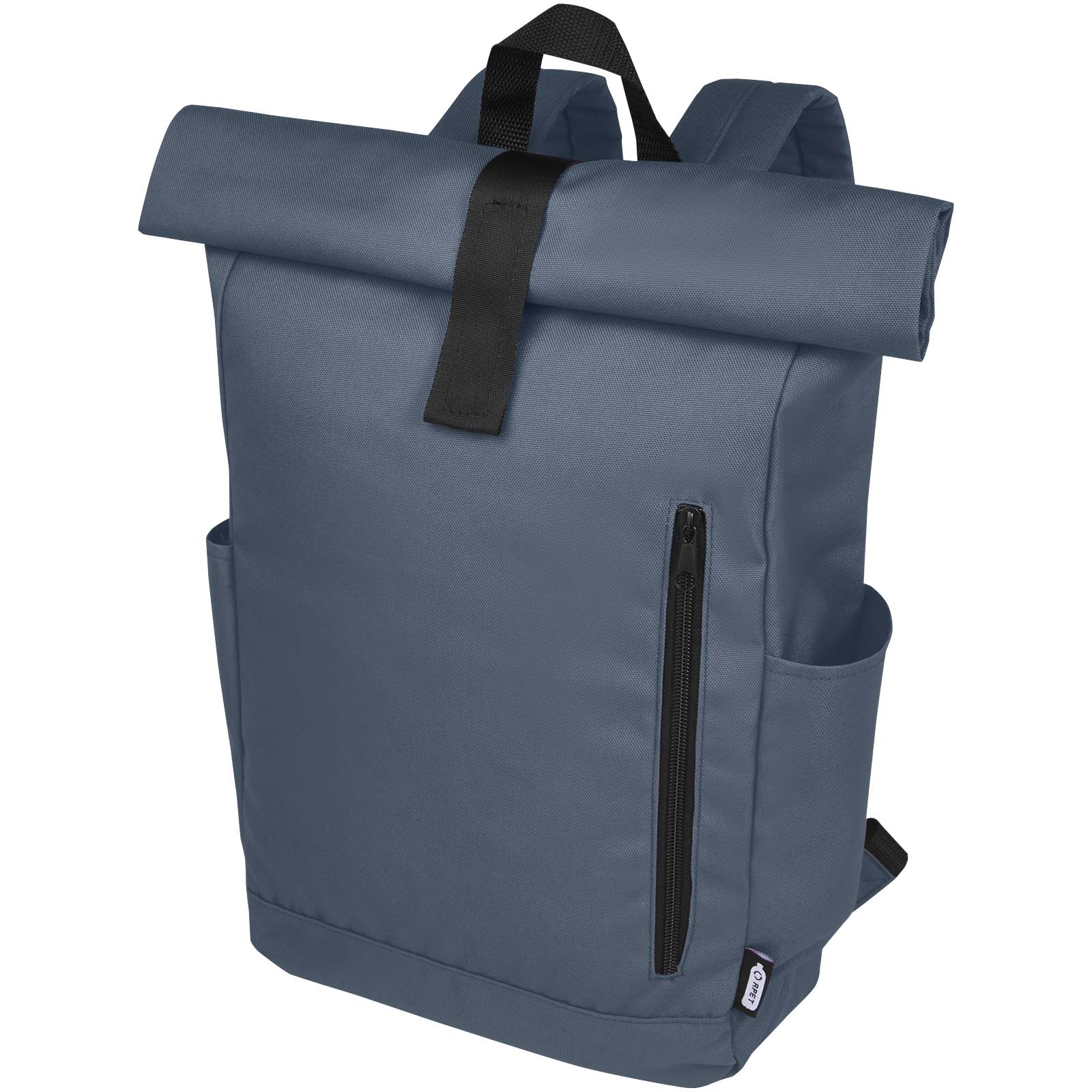 Byron 15.6″ GRS RPET roll-top backpack 18L