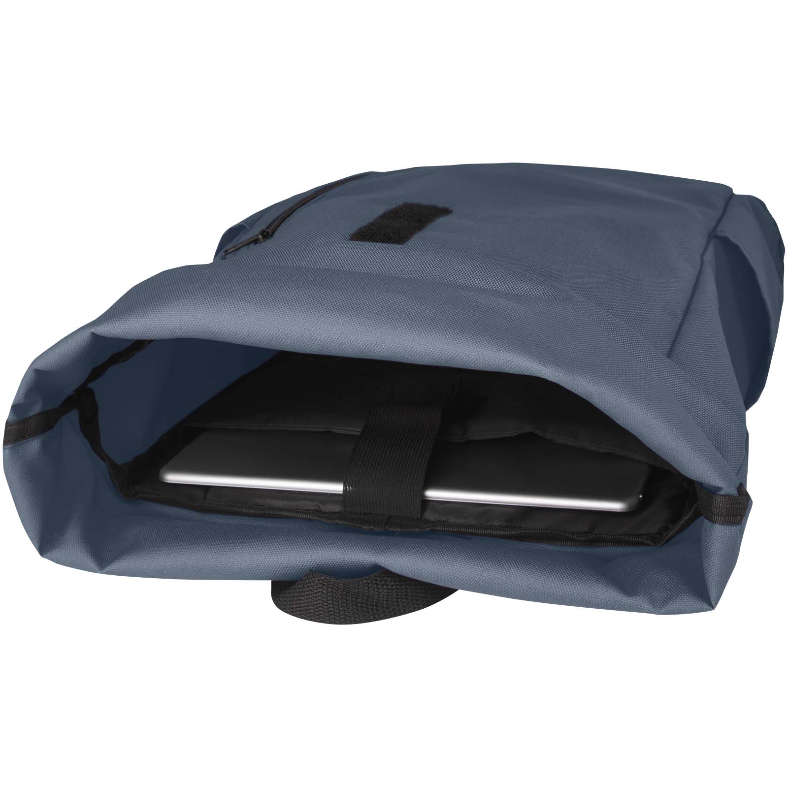 Byron 15.6″ GRS RPET roll-top backpack 18L