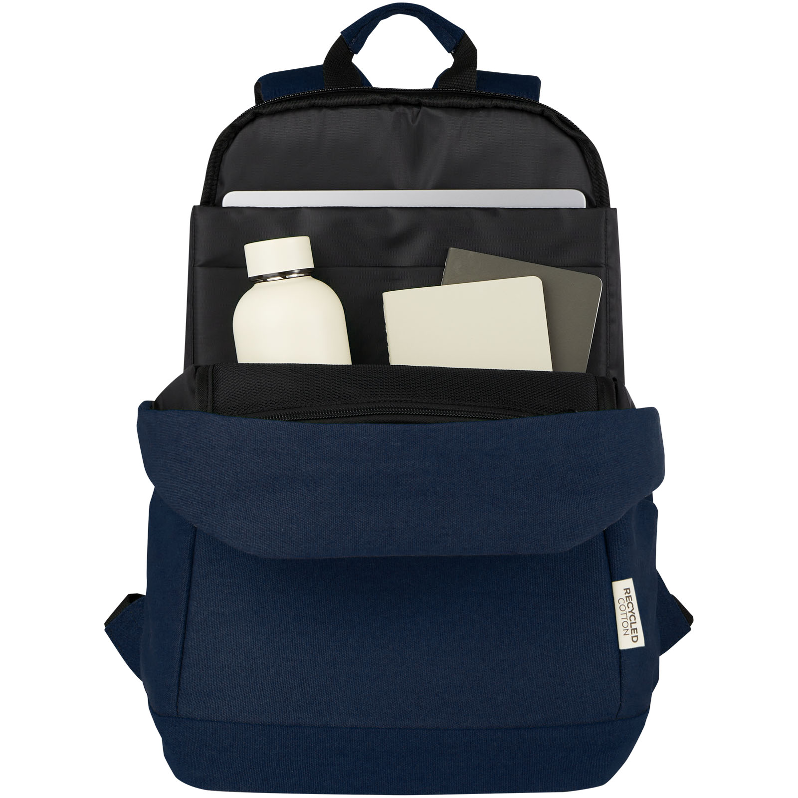 Joey 15.6″ GRS recycled canvas anti-theft laptop backpack 18L