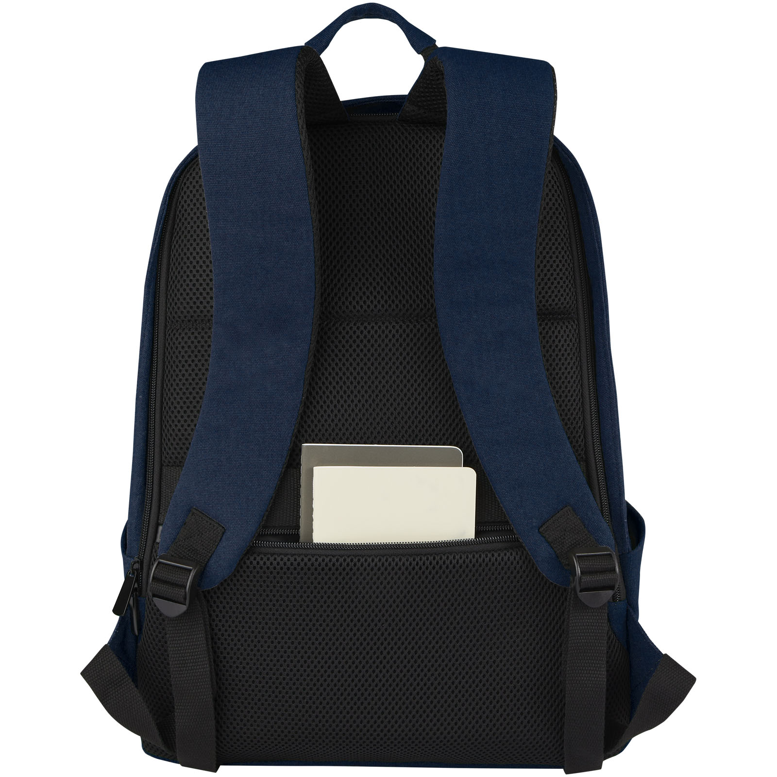 Joey 15.6″ GRS recycled canvas anti-theft laptop backpack 18L