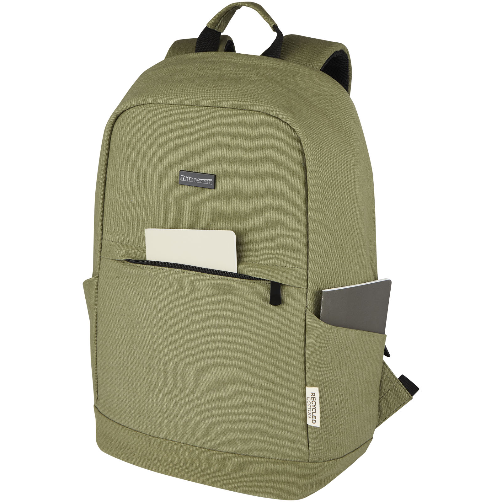 Joey 15.6″ GRS recycled canvas anti-theft laptop backpack 18L