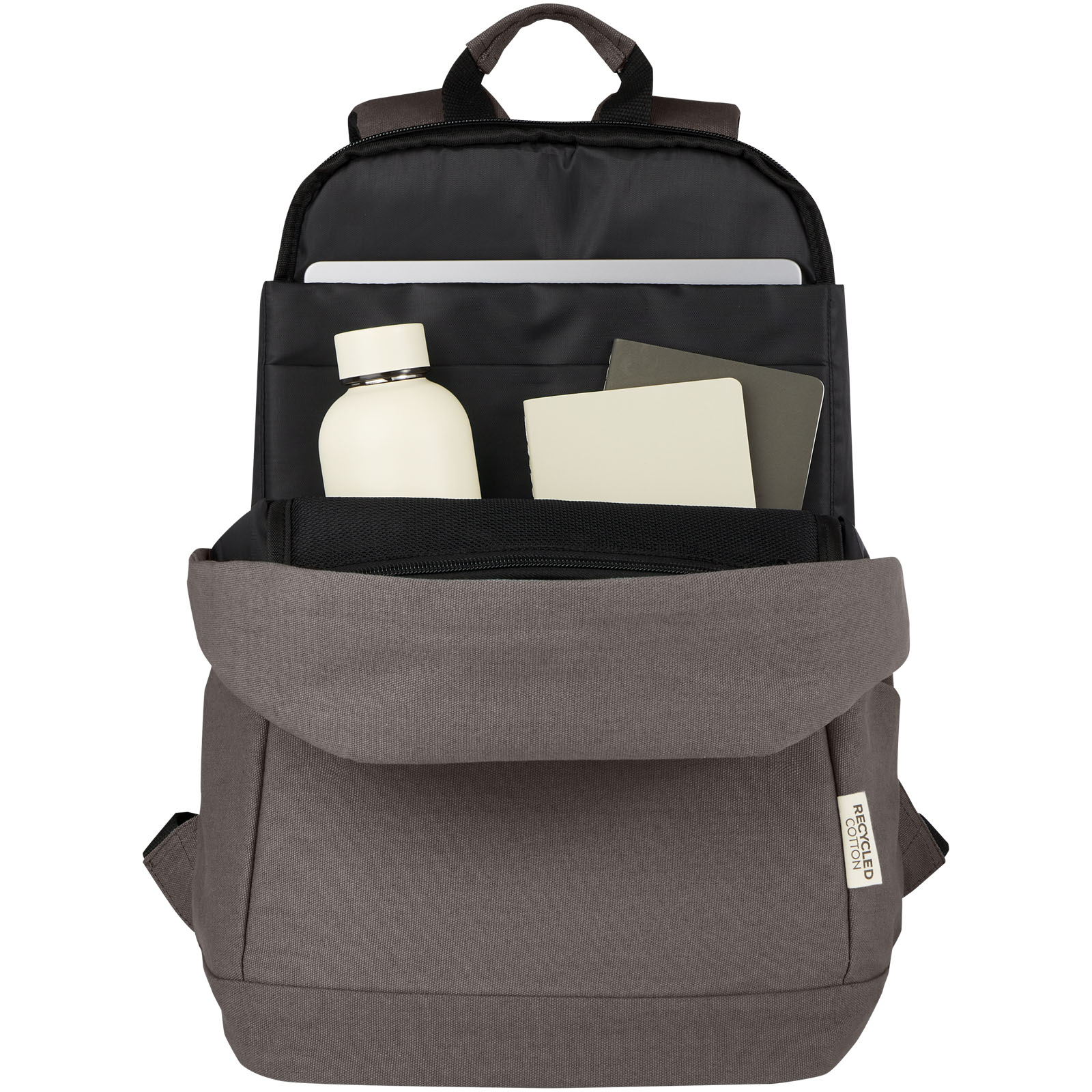 Joey 15.6″ GRS recycled canvas anti-theft laptop backpack 18L