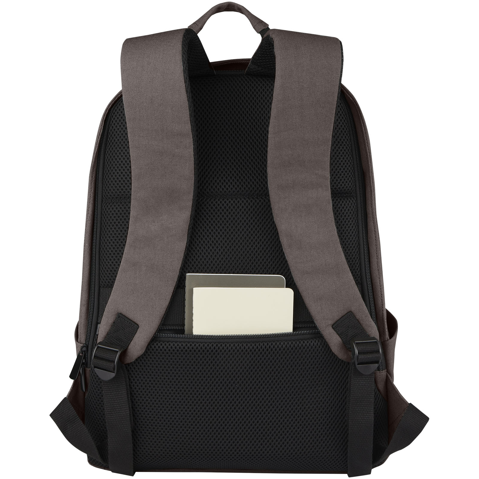 Joey 15.6″ GRS recycled canvas anti-theft laptop backpack 18L