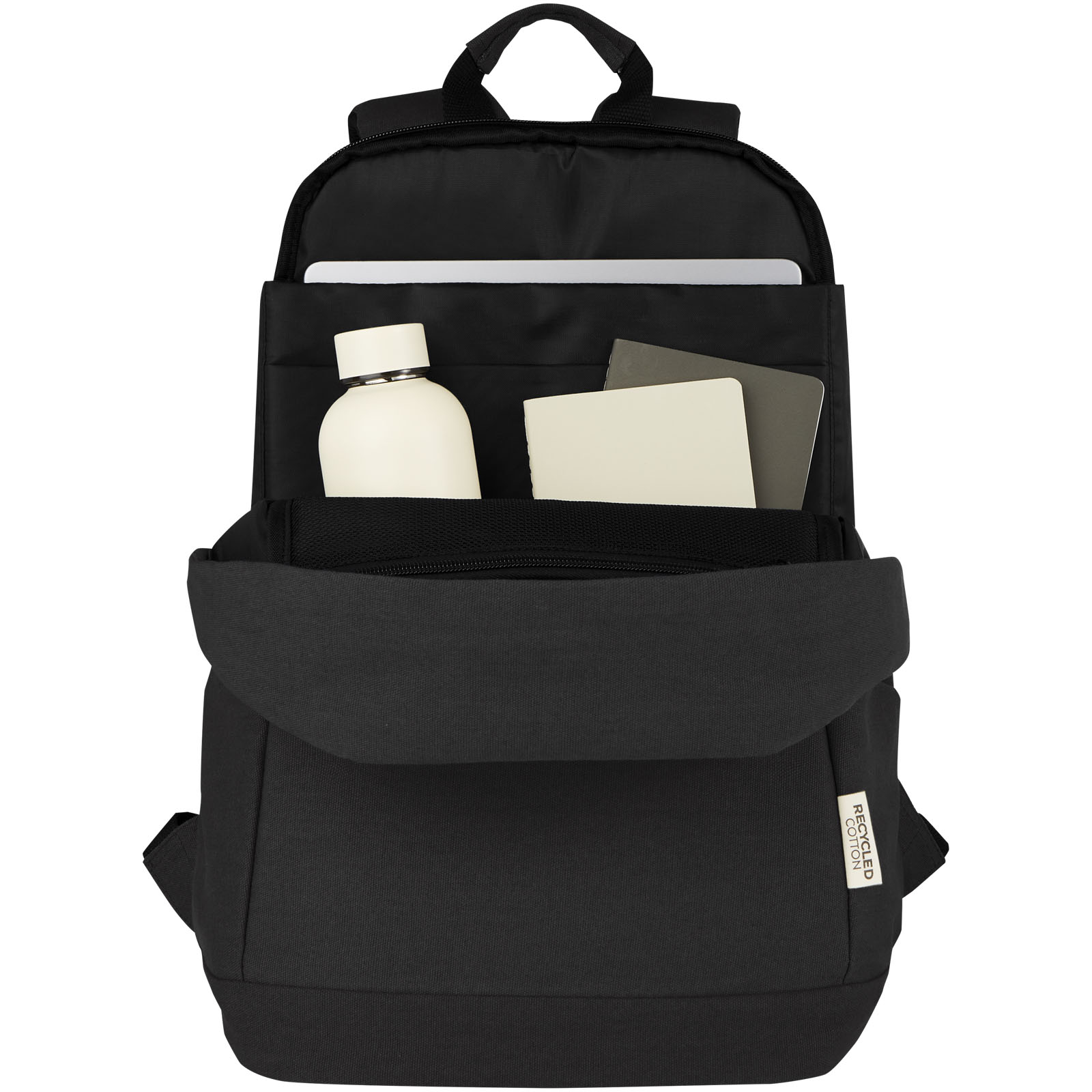 Joey 15.6″ GRS recycled canvas anti-theft laptop backpack 18L