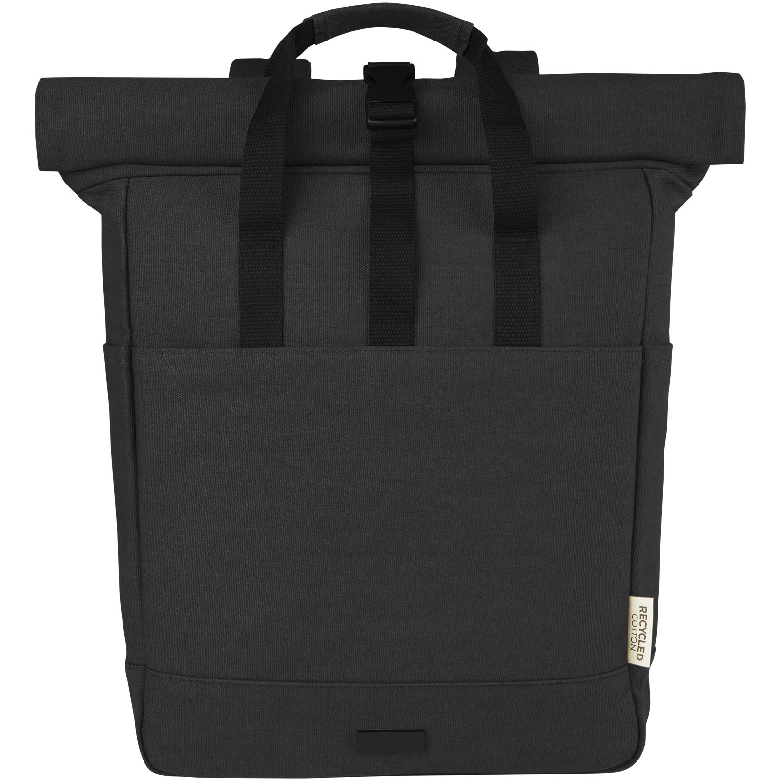 Joey 15” GRS recycled canvas rolltop laptop backpack 15L