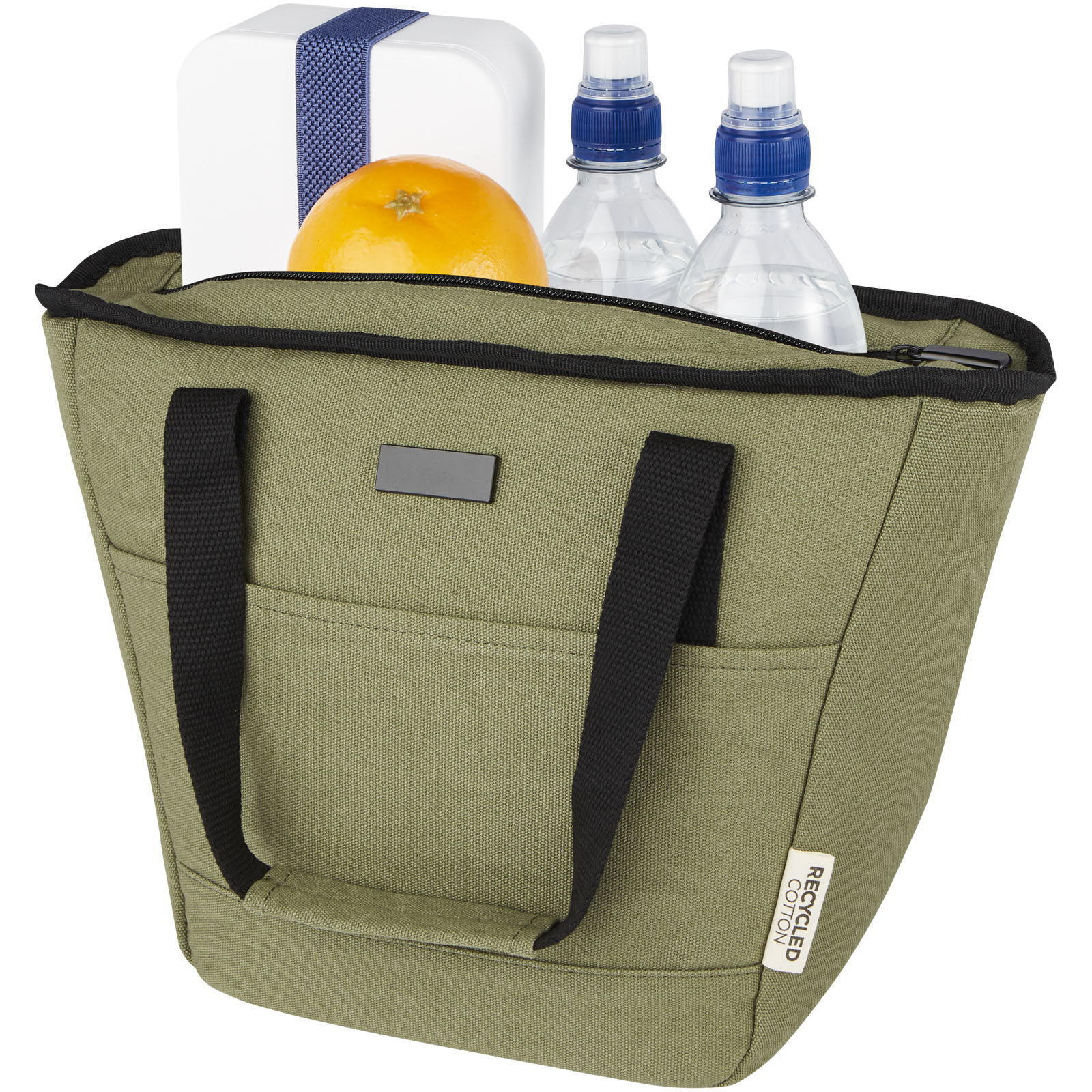 Joey 9-can GRS recycled canvas lunch cooler bag 6L