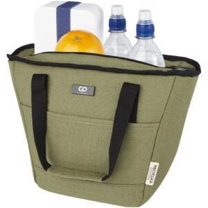 Joey 9-can GRS recycled canvas lunch cooler bag 6L