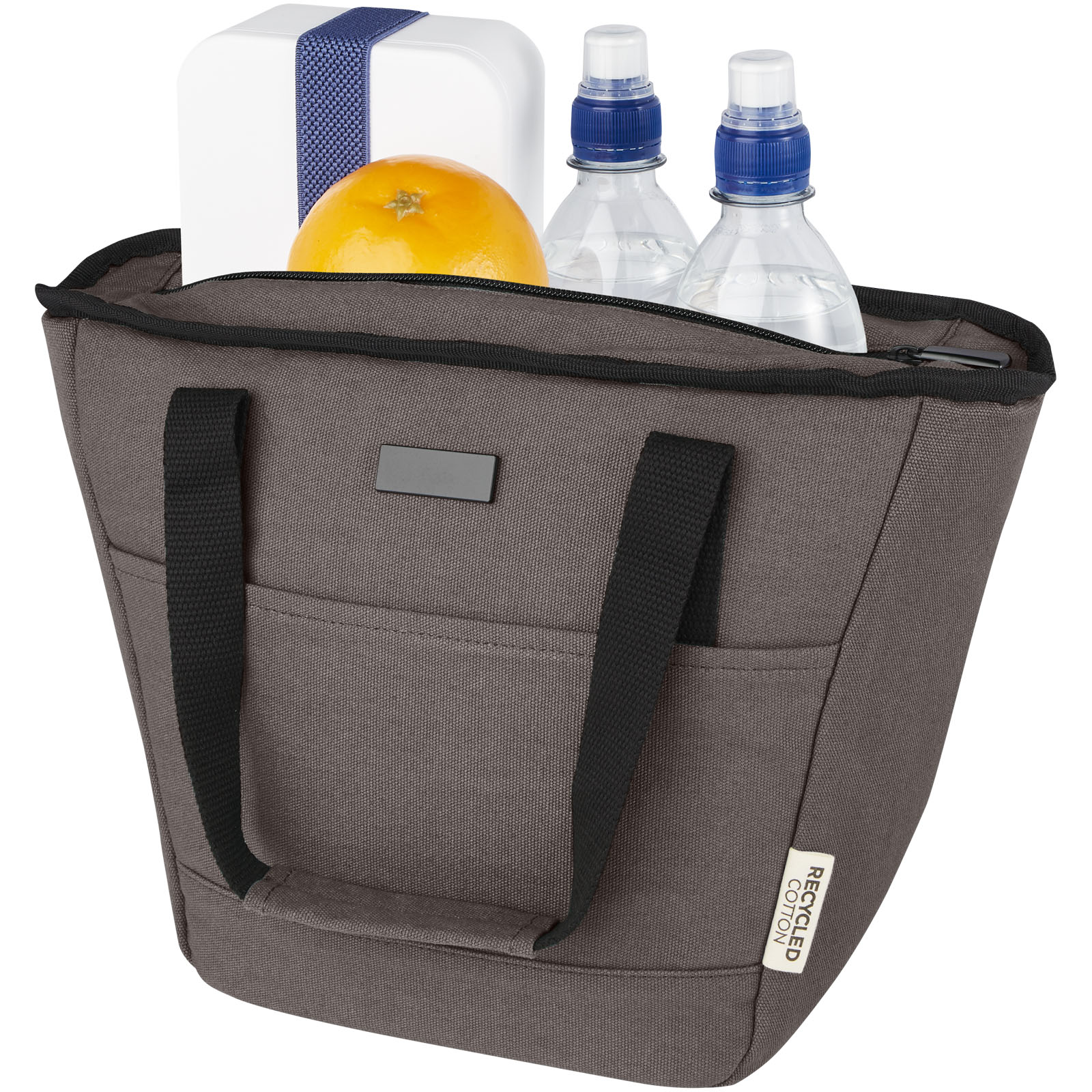 Joey 9-can GRS recycled canvas lunch cooler bag 6L