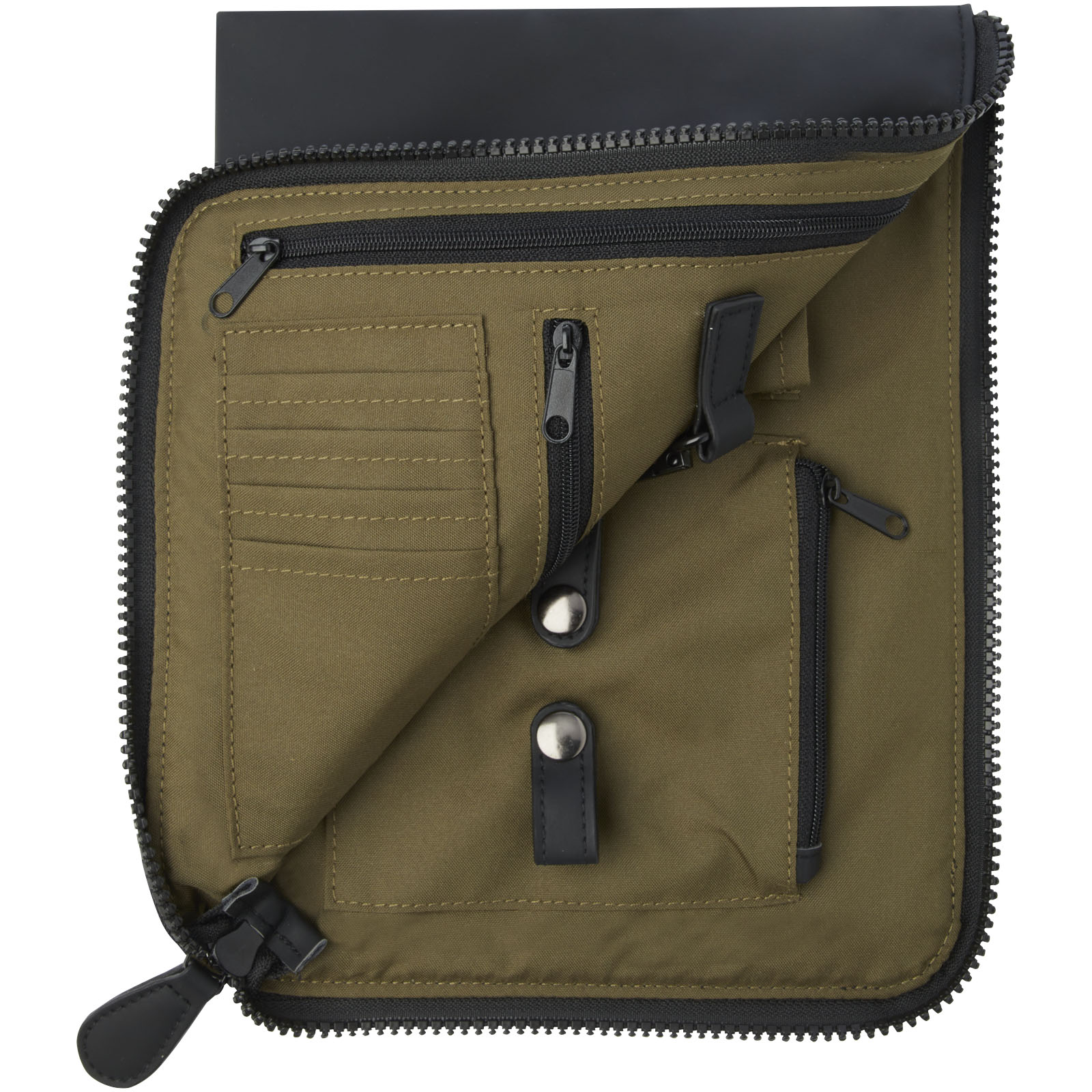 Turner GRS recycled organizer clutch