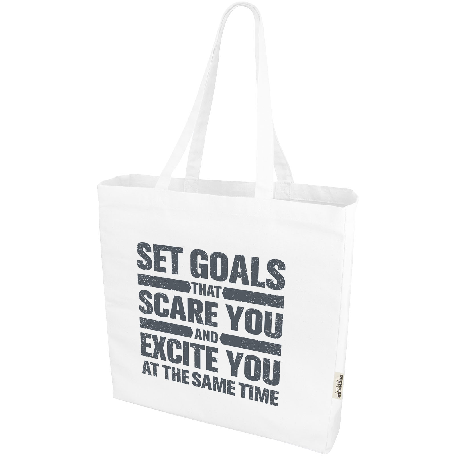 Odessa 220 g/m² GRS recycled tote bag 13L