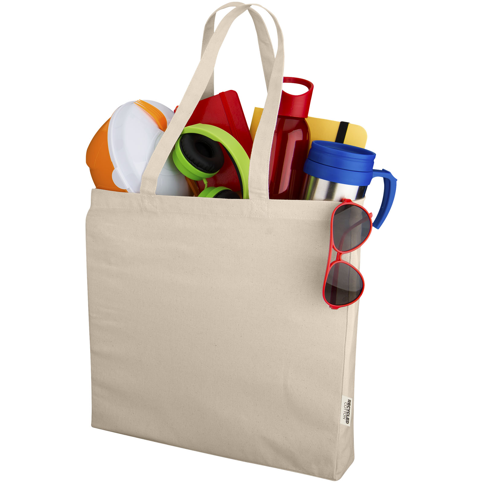 Odessa 220 g/m² GRS recycled tote bag 13L