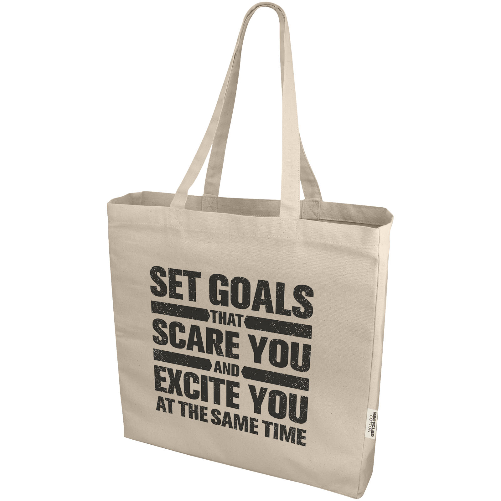 Odessa 220 g/m² GRS recycled tote bag 13L