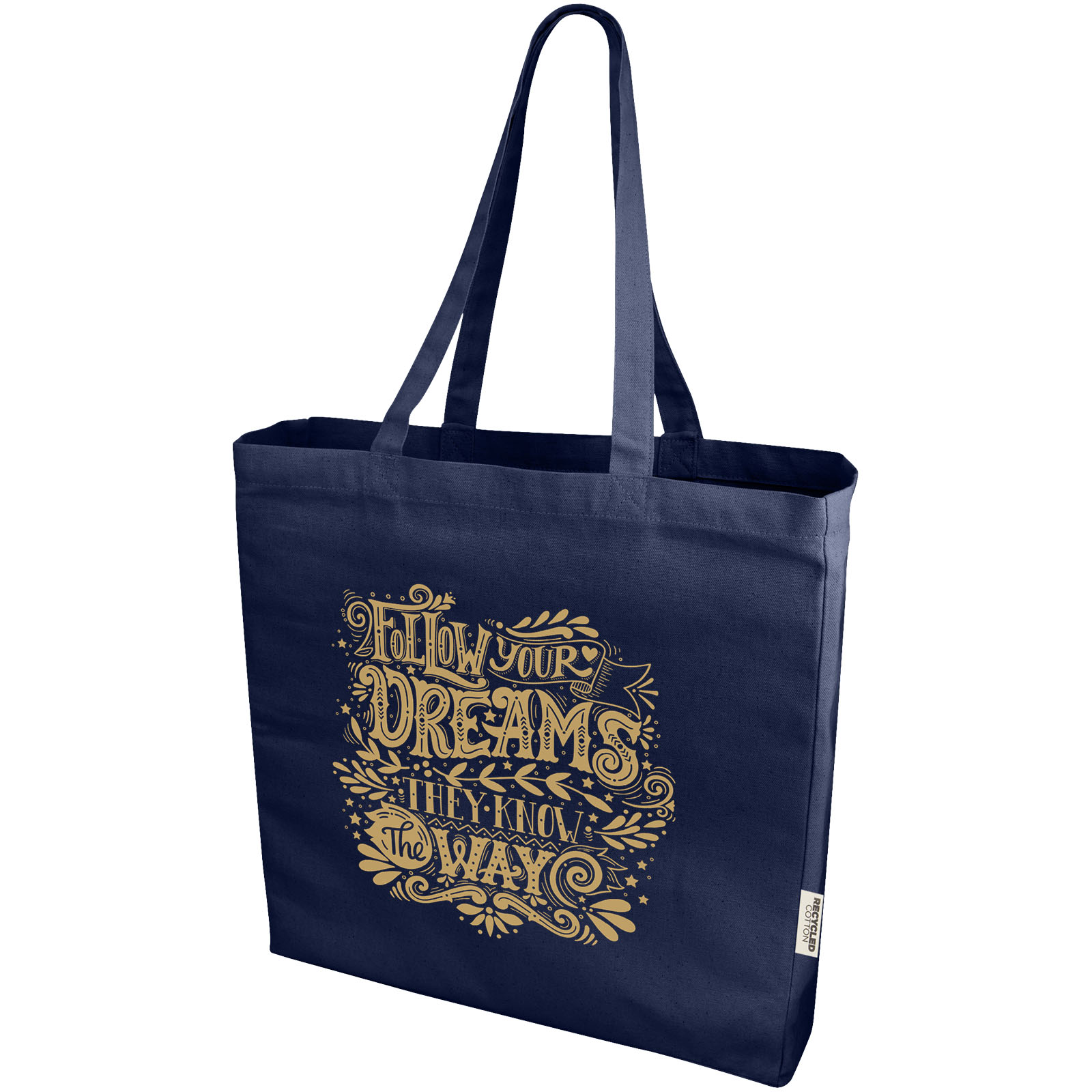 Odessa 220 g/m² GRS recycled tote bag 13L